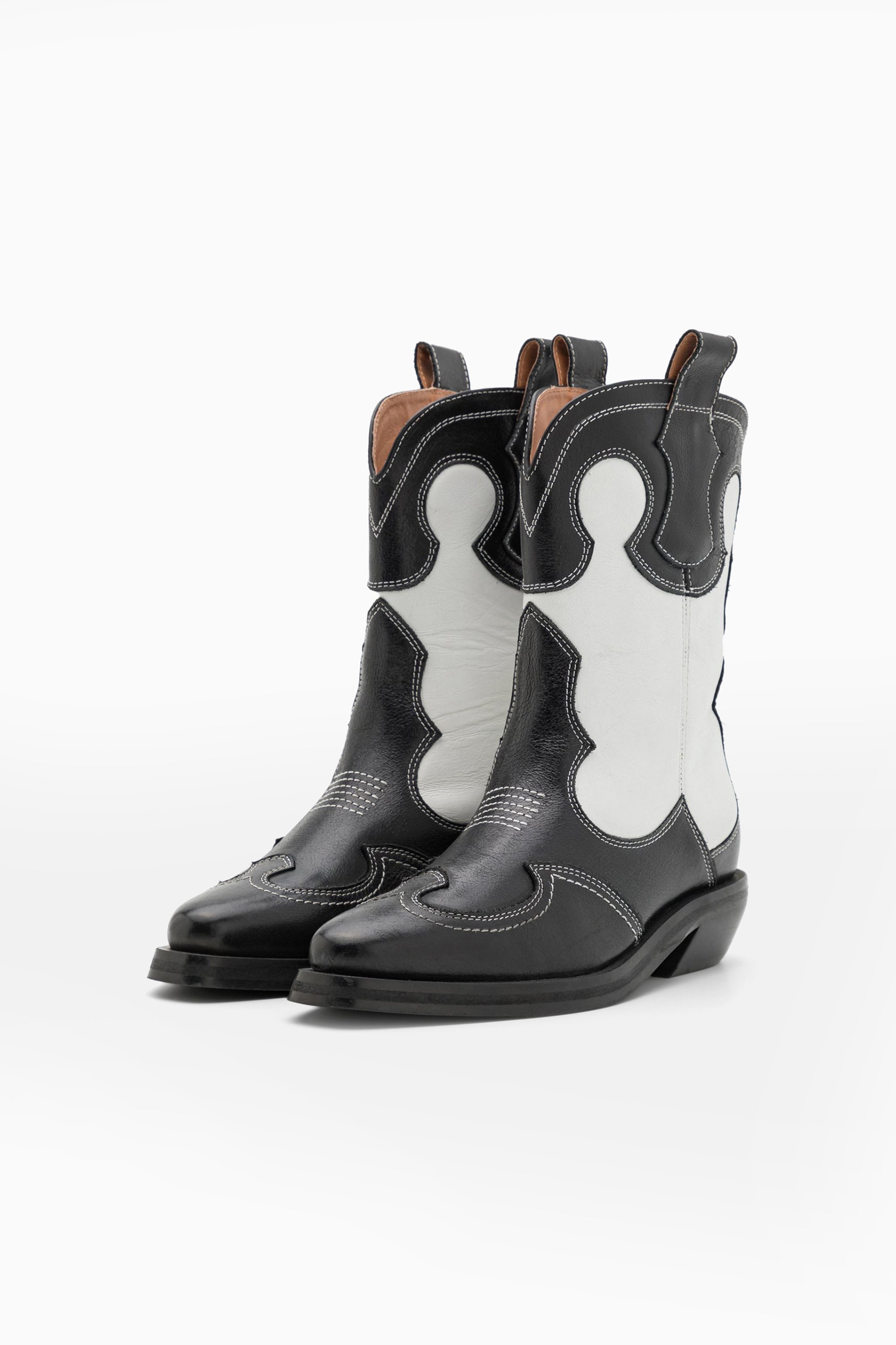 Nirvana Mix Boots - Black/White - RUM Amsterdam