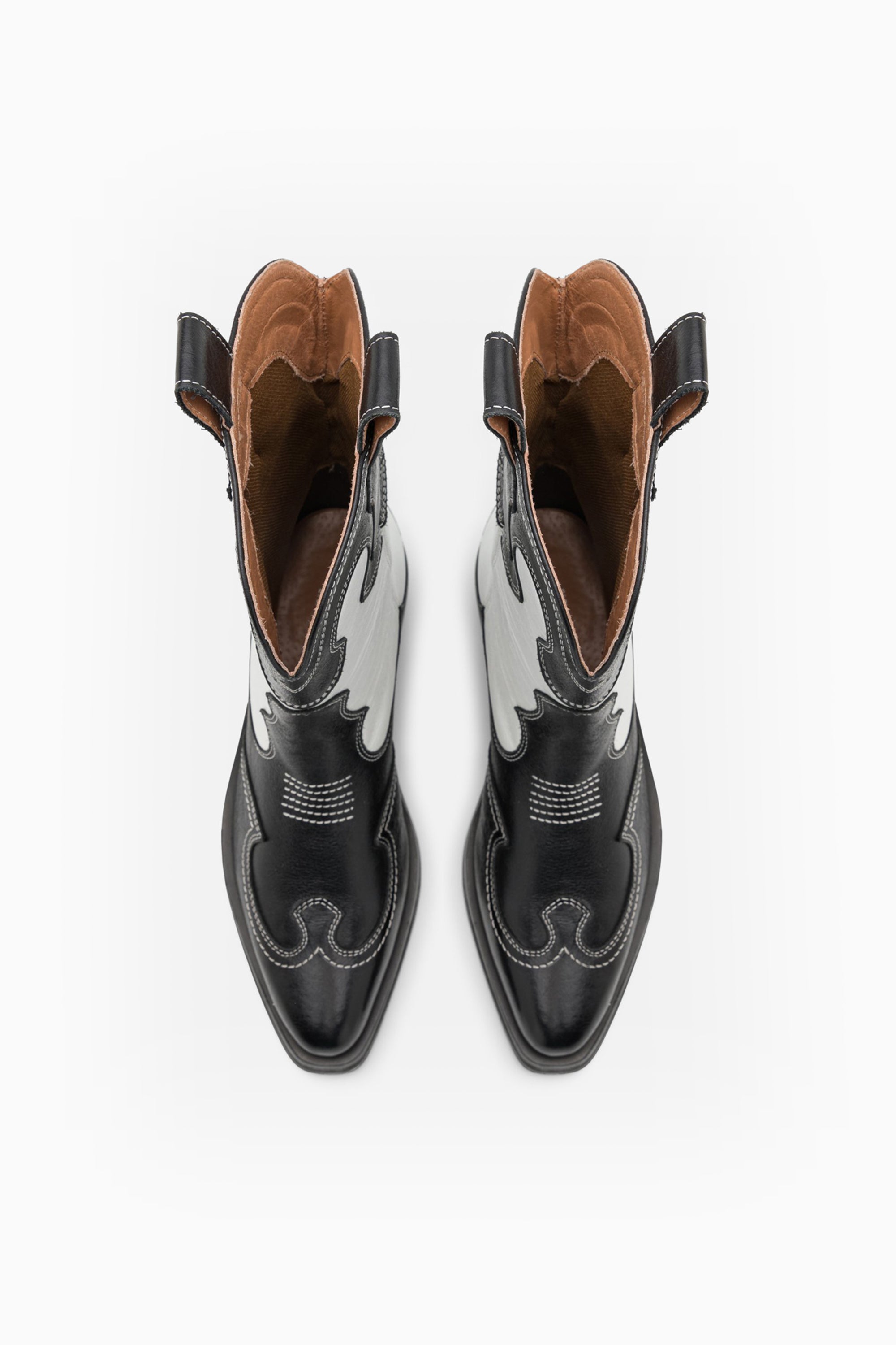 Nirvana Mix Boots - Black/White - RUM Amsterdam