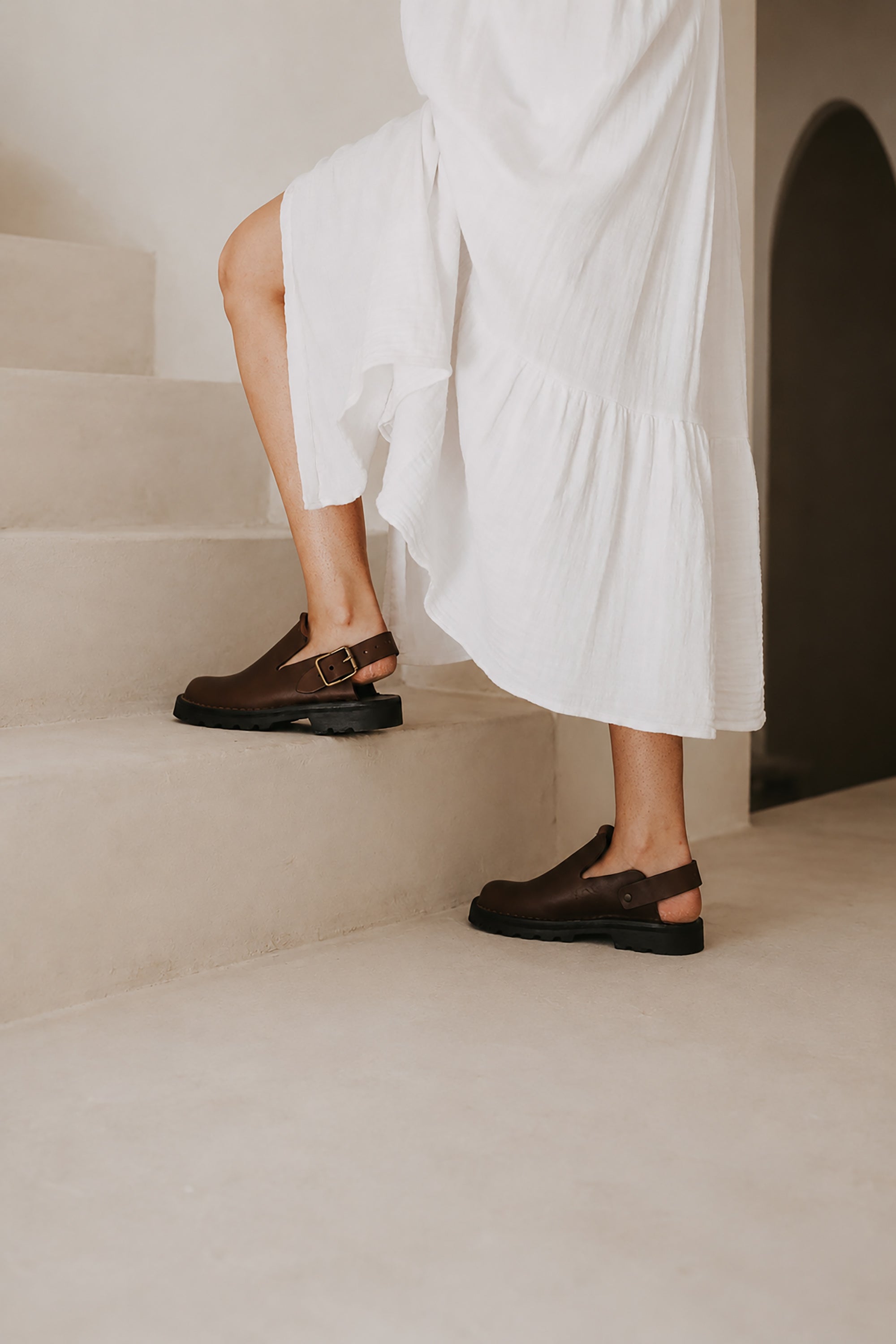 Karoo Clog - Brown