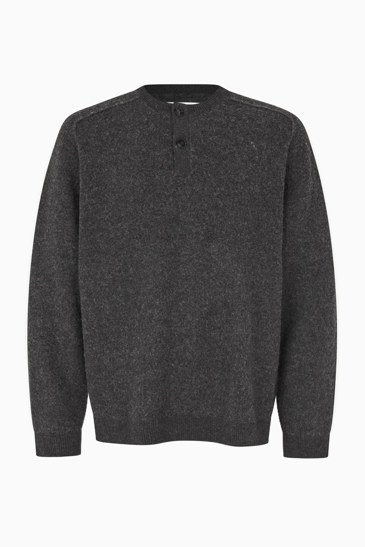 Sarick Sweater - Dark Grey Melange