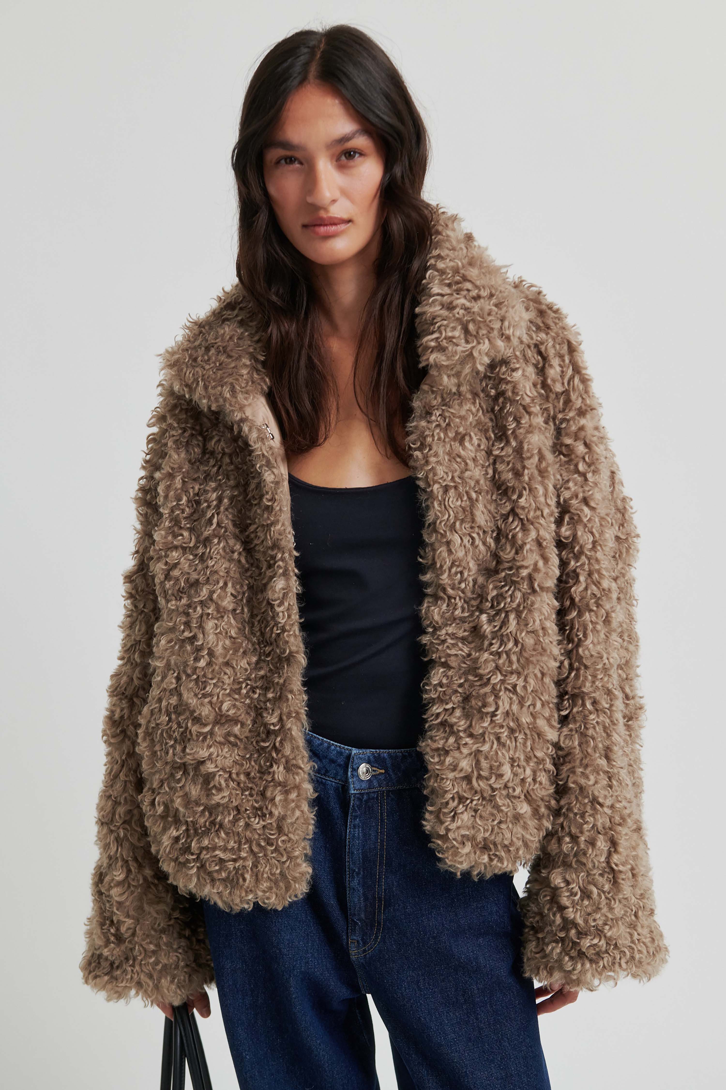 Curlie Jacket - Beige - RUM Amsterdam