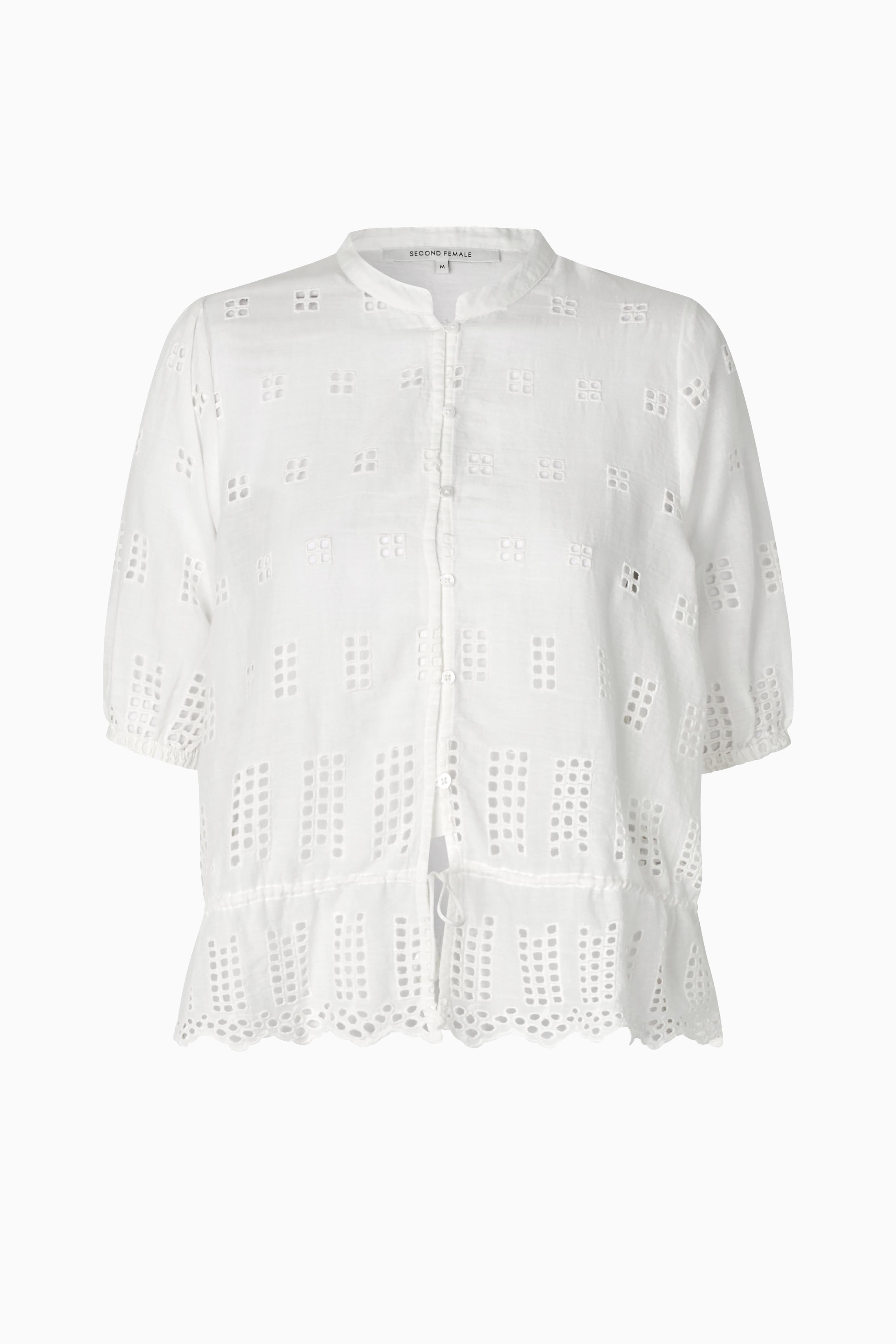 Elenore Shirt - White Alyssum - RUM Amsterdam