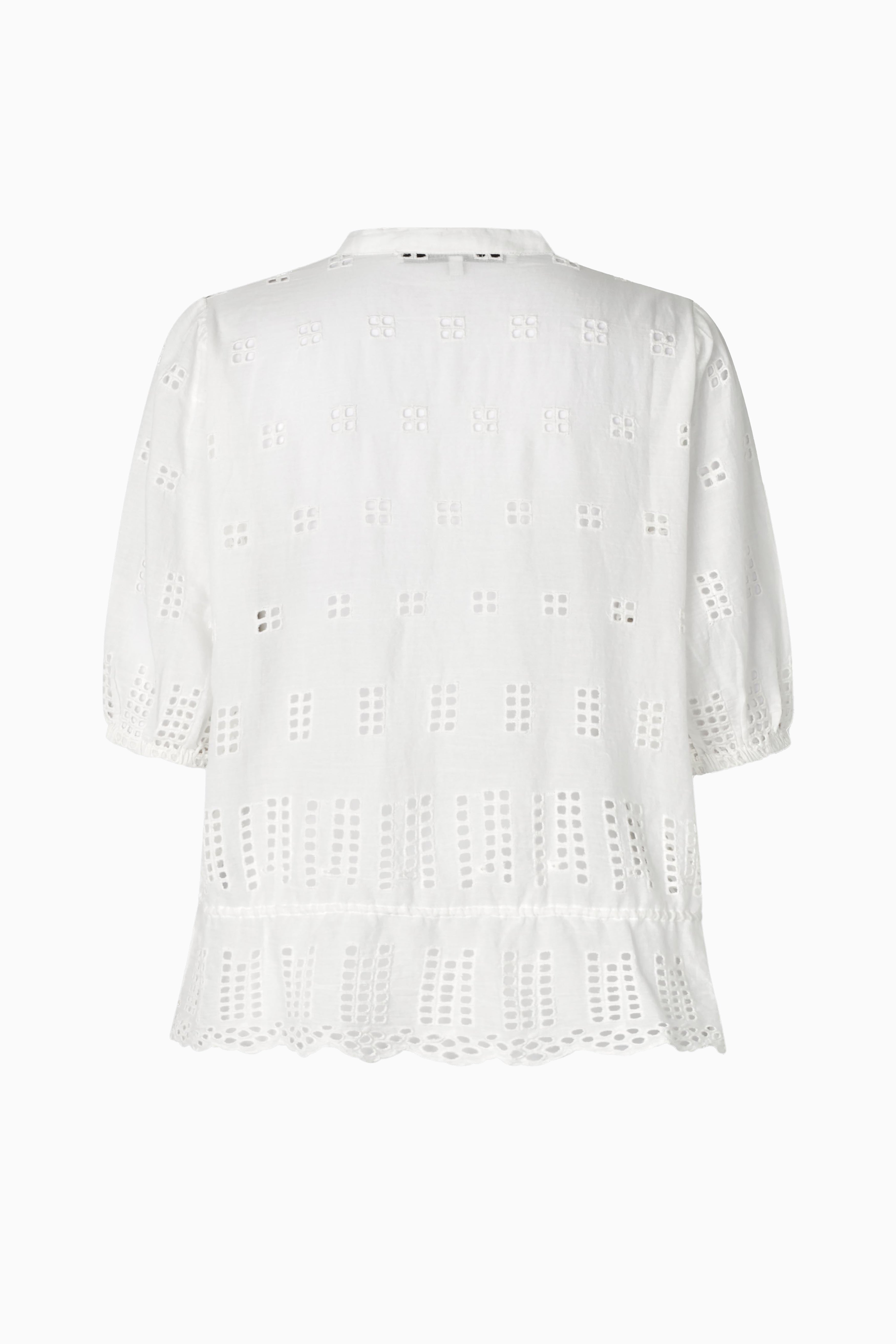 Elenore Shirt - White Alyssum - RUM Amsterdam