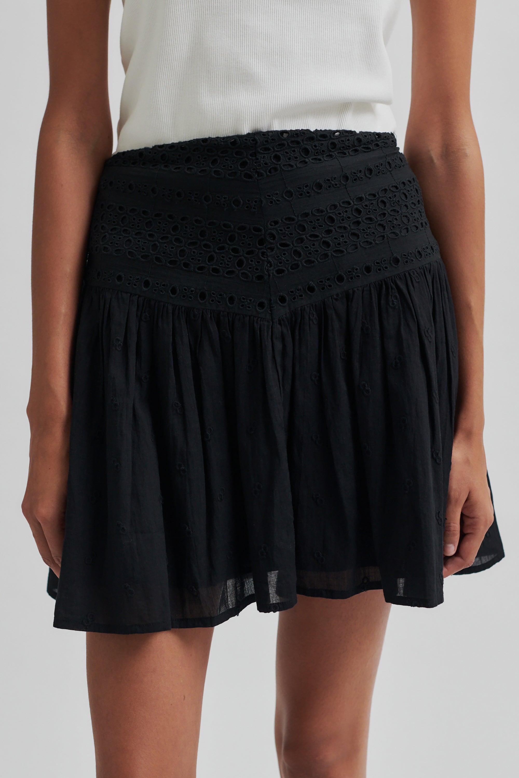 Ericae Mini Skirt - Black