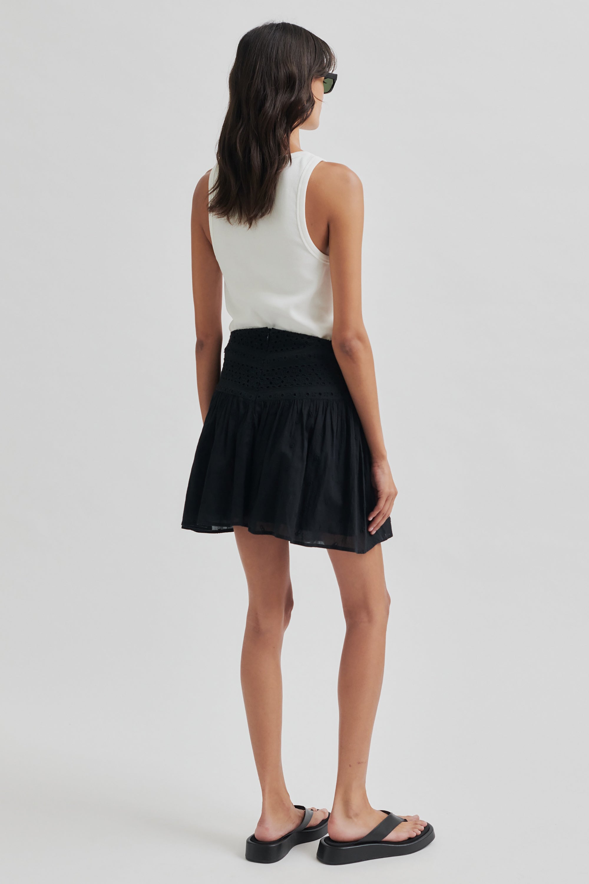 Ericae Mini Skirt - Black