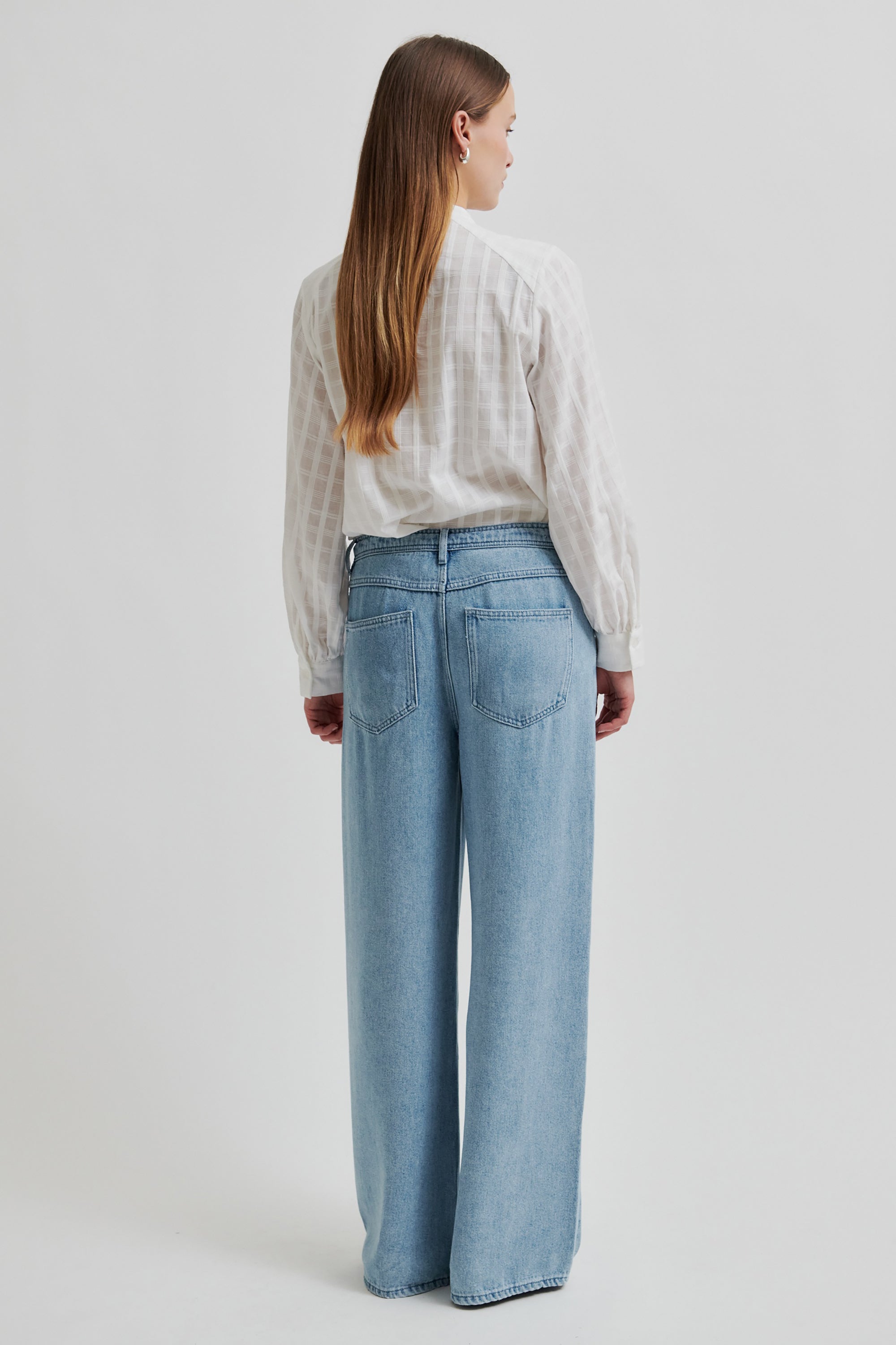 Irvine Denim Jeans - Blue Denim
