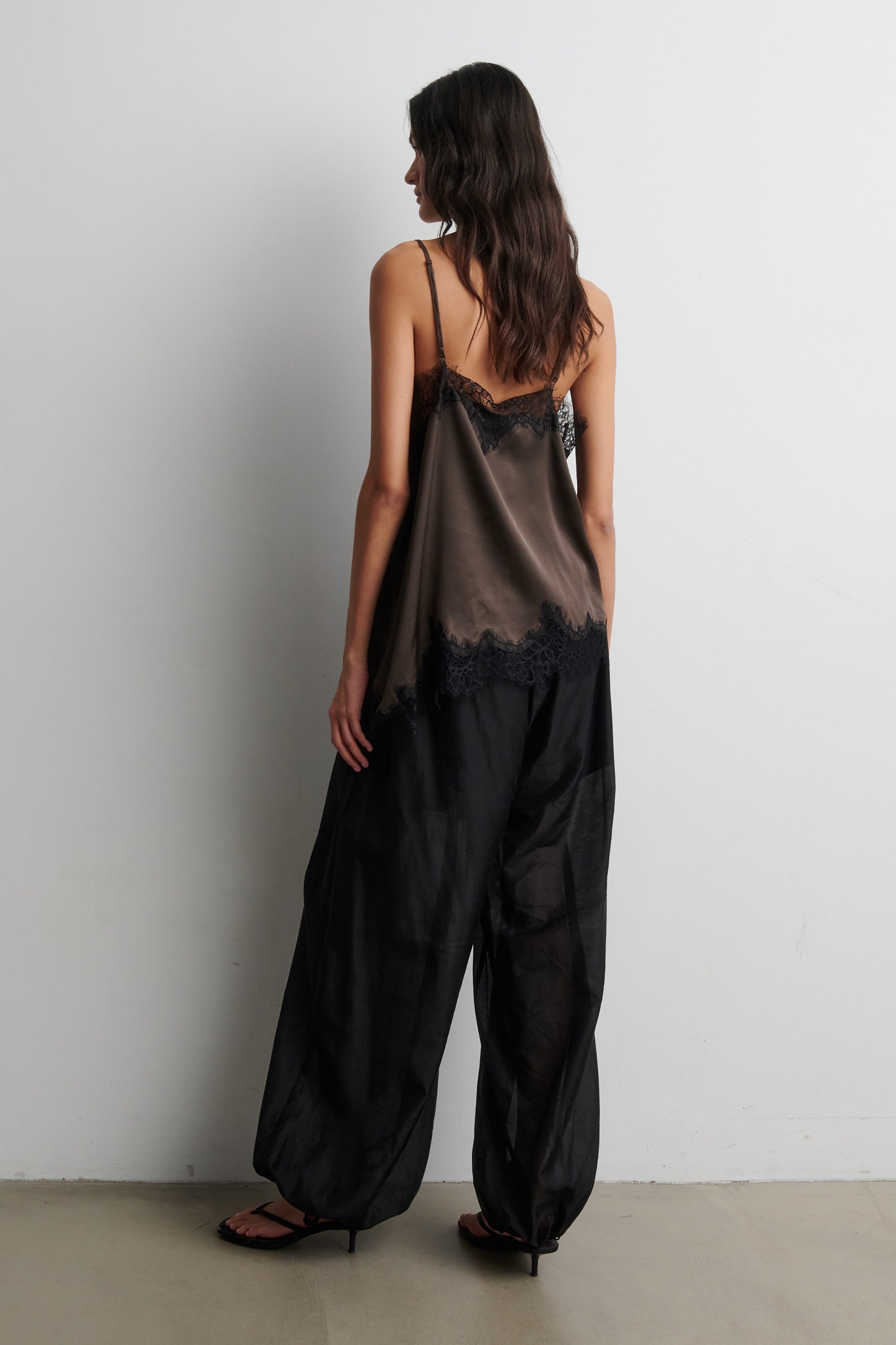 Lacia Contrast Strap Top - Wren - RUM Amsterdam