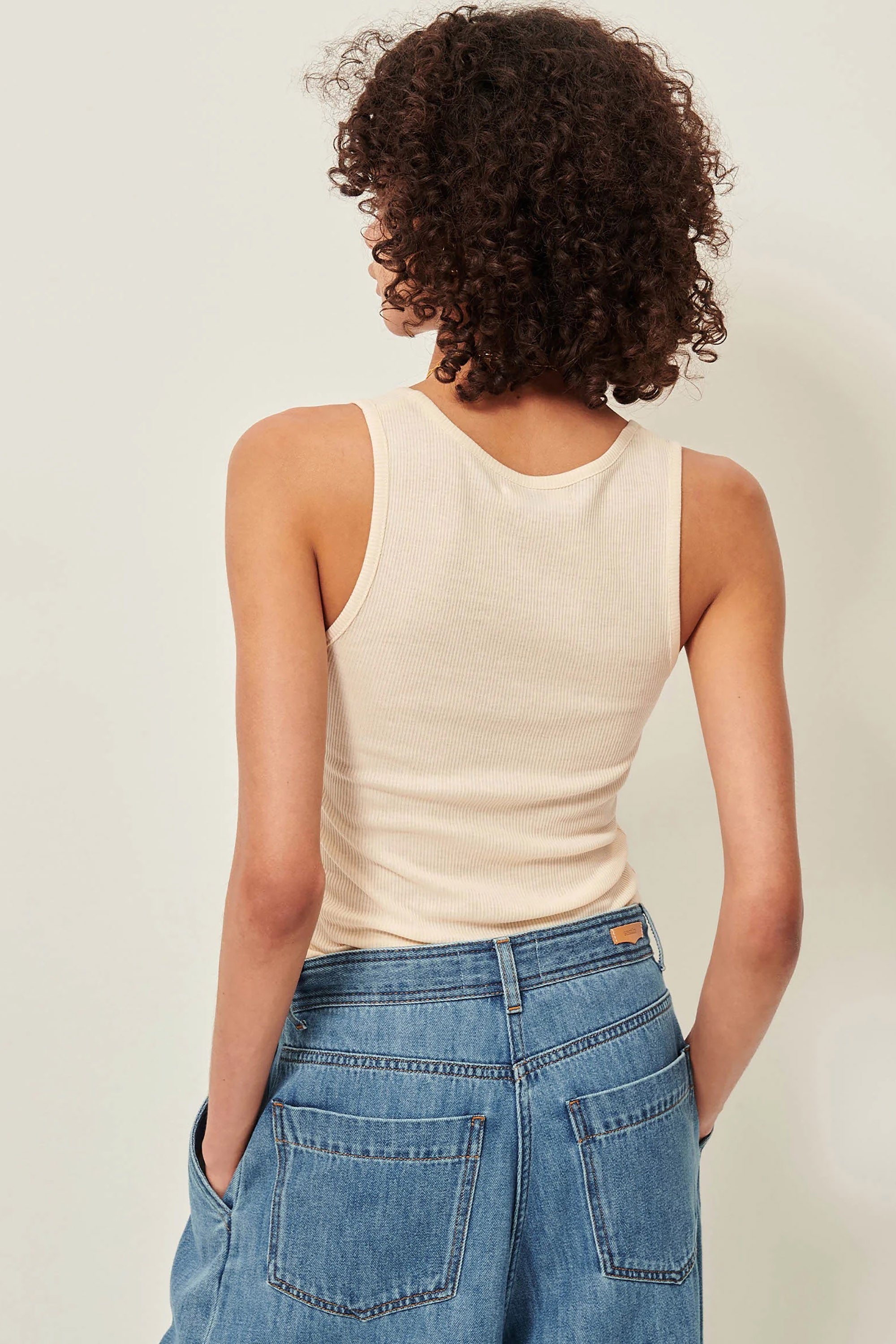 Camargo Tank Top - Fleur De Sel