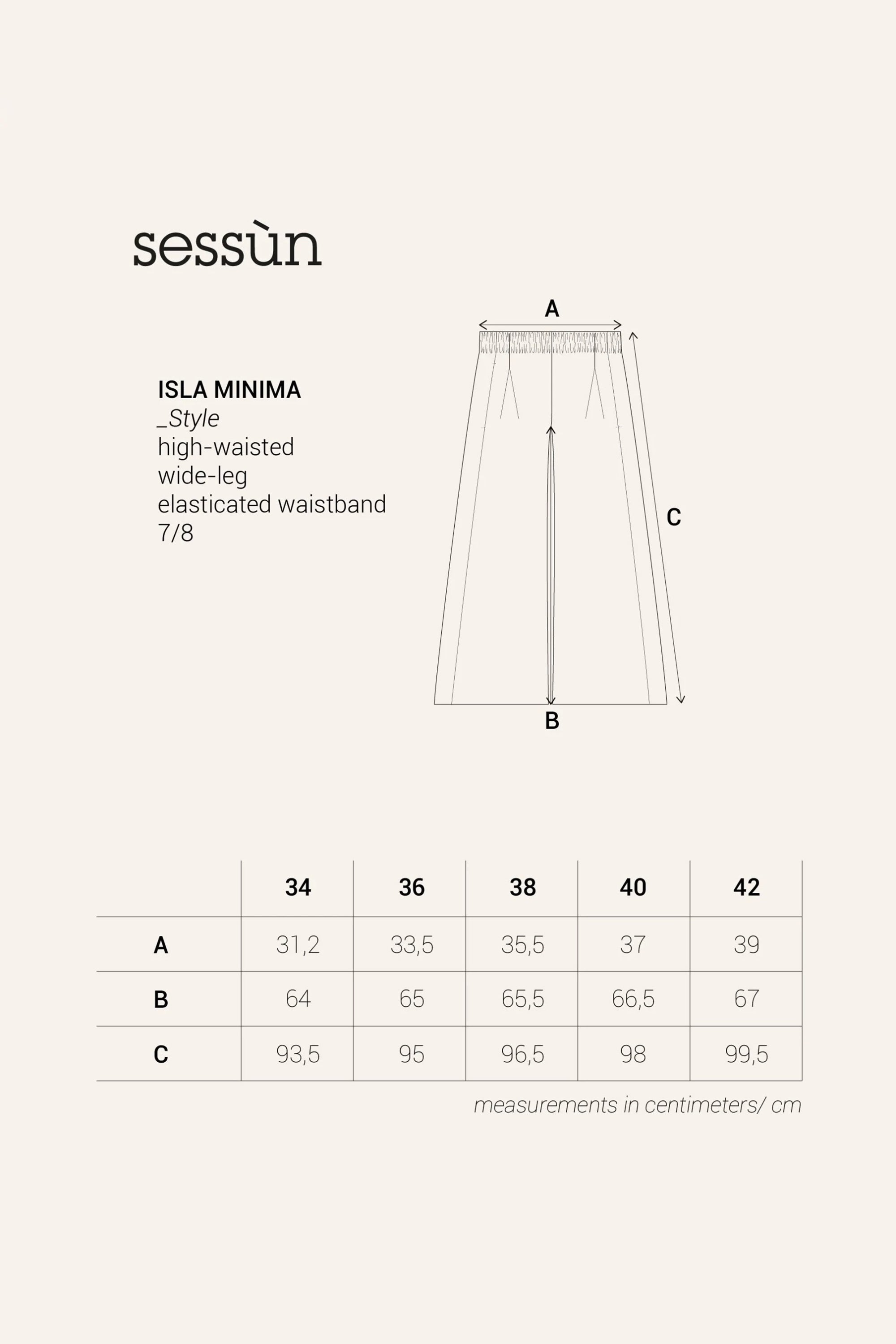 Isla Minima Pants - Ecume