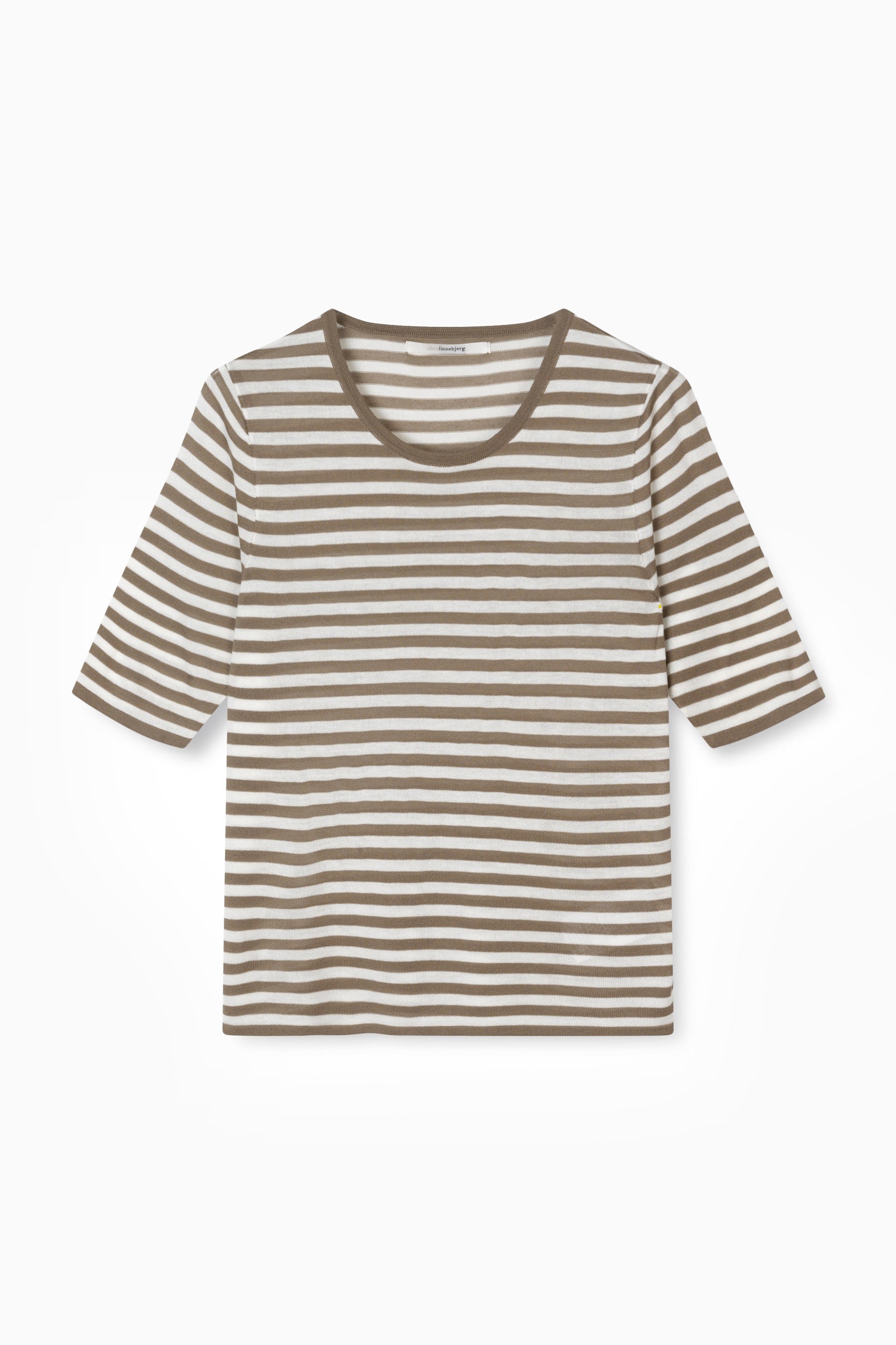 Kristin T-Shirt - Mole / Off White - RUM Amsterdam