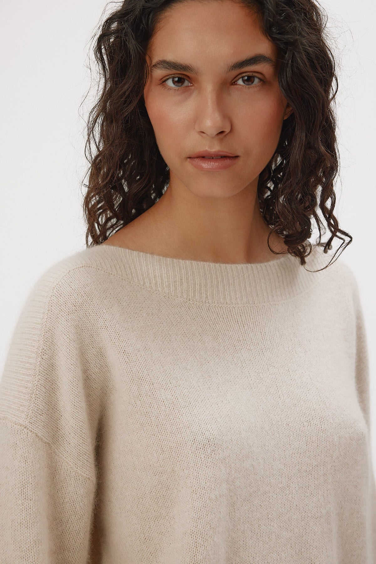 Malou Jumper - Oatmeal Beige
