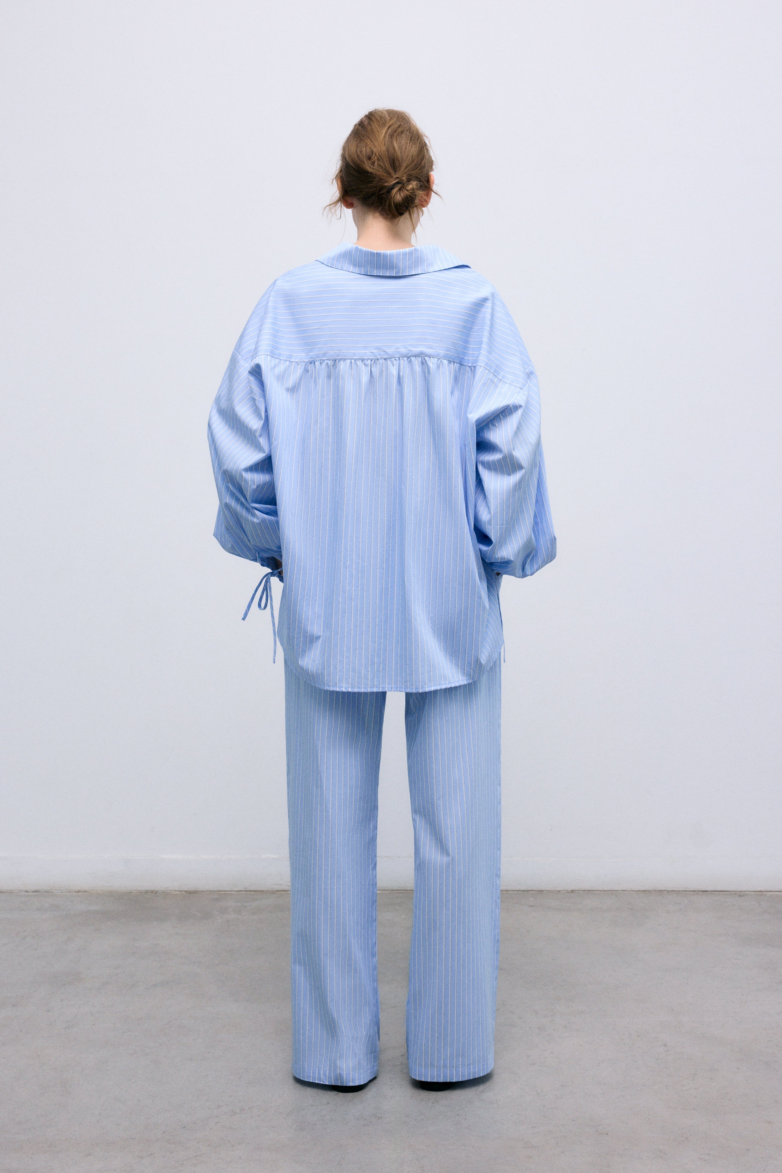 Aura Shirt - Vista Blue Stripes