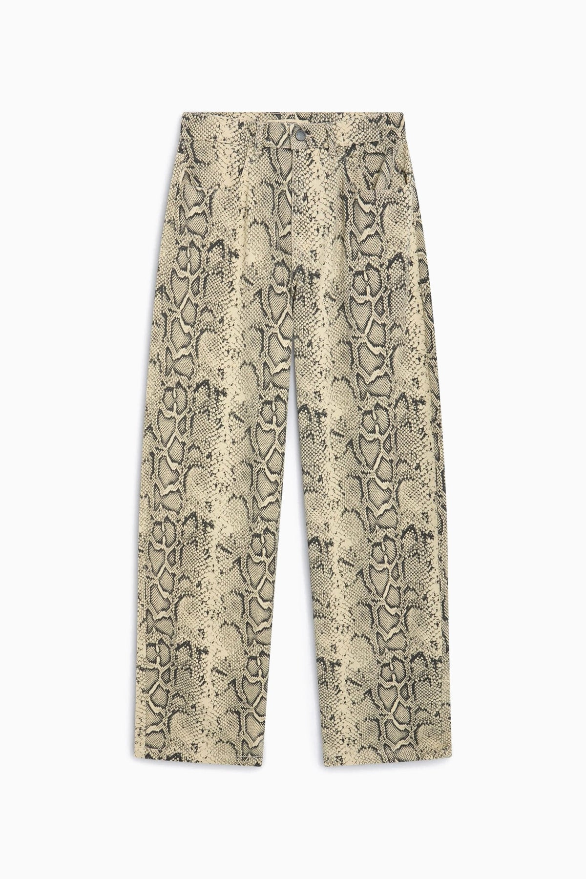Barrel Jeans - Snake Print