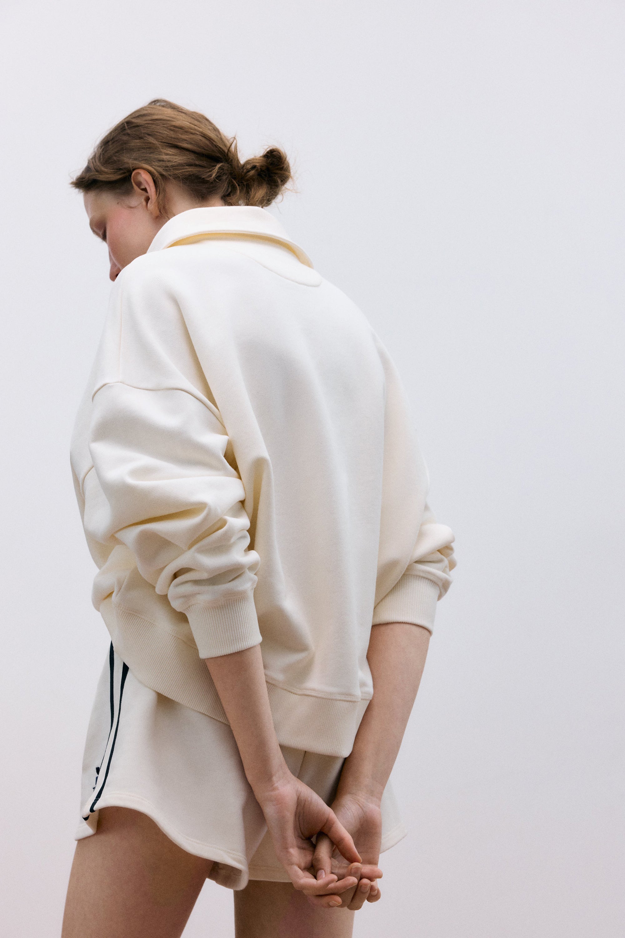 TNS Logo Polo - Ecru