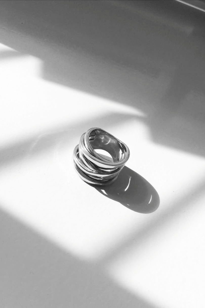 Bandhu Coil Ring - Silver - RUM Amsterdam