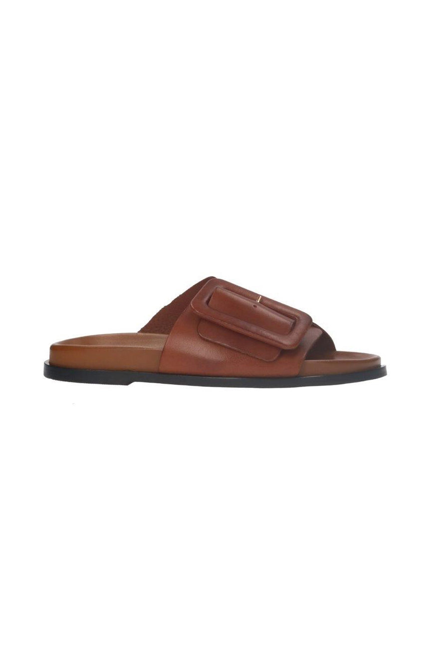 Pavement Agnetta Leather Sandal - Tan - RUM Amsterdam