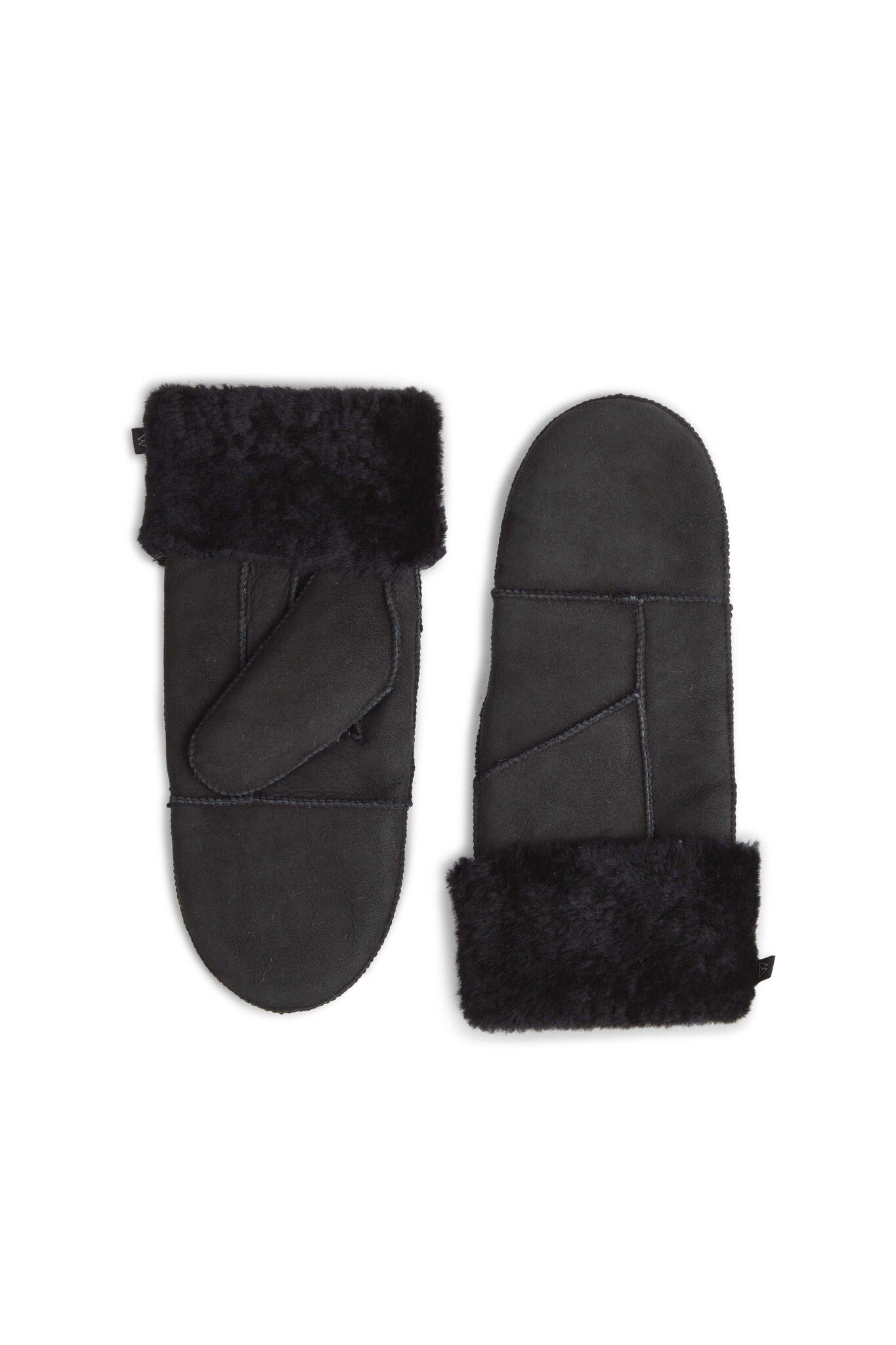 Markberg Bella Sheepskin Mitten - Black - RUM Amsterdam