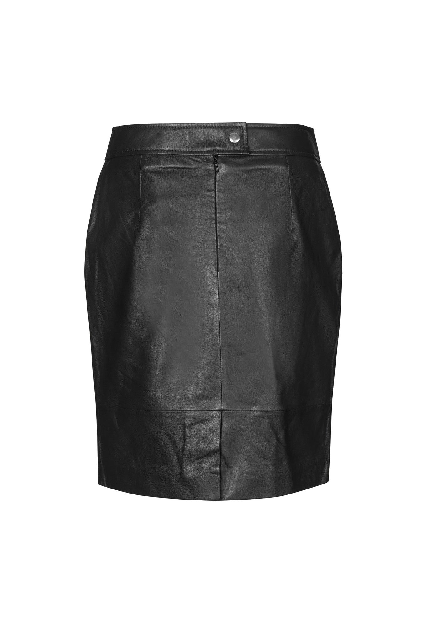 Second Female Francie Mini Leather Skirt - Black - RUM Amsterdam