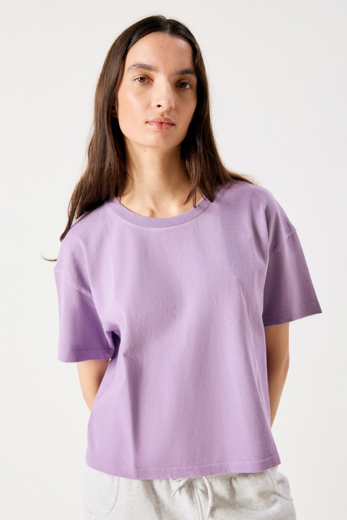 Afoma T-Shirt - Vintage Spray Violet