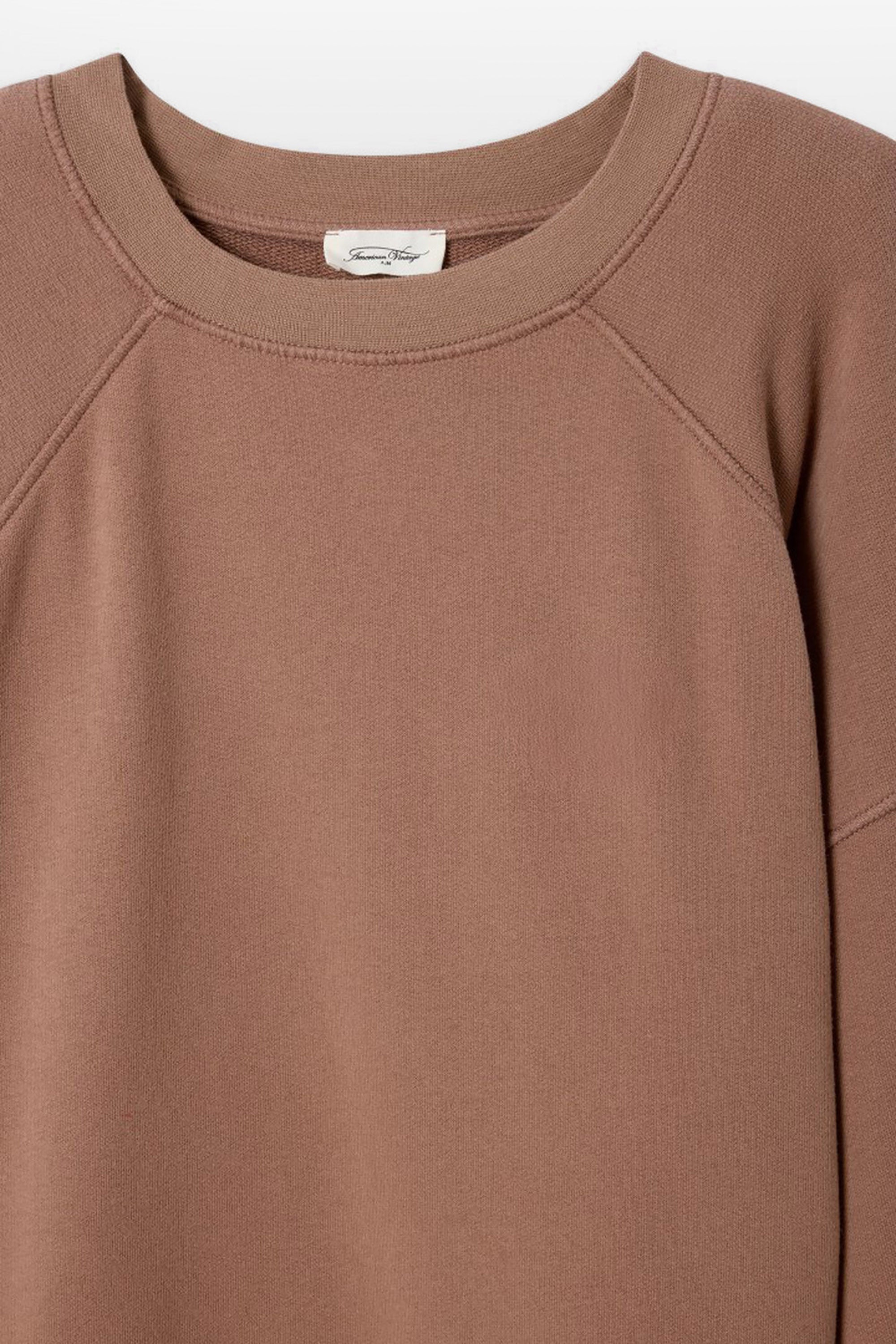  Atubay Sweatshirt - Chocolate - RUM Amsterdam