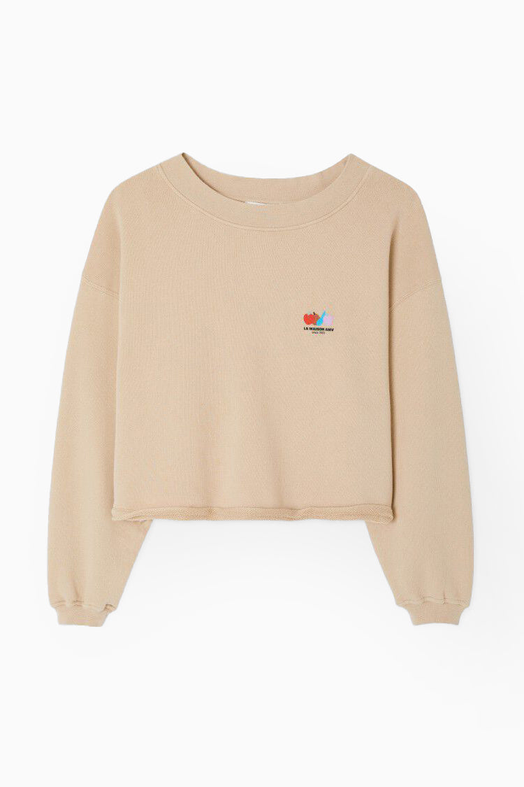  Atubay Sweatshirt - Linen - RUM Amsterdam