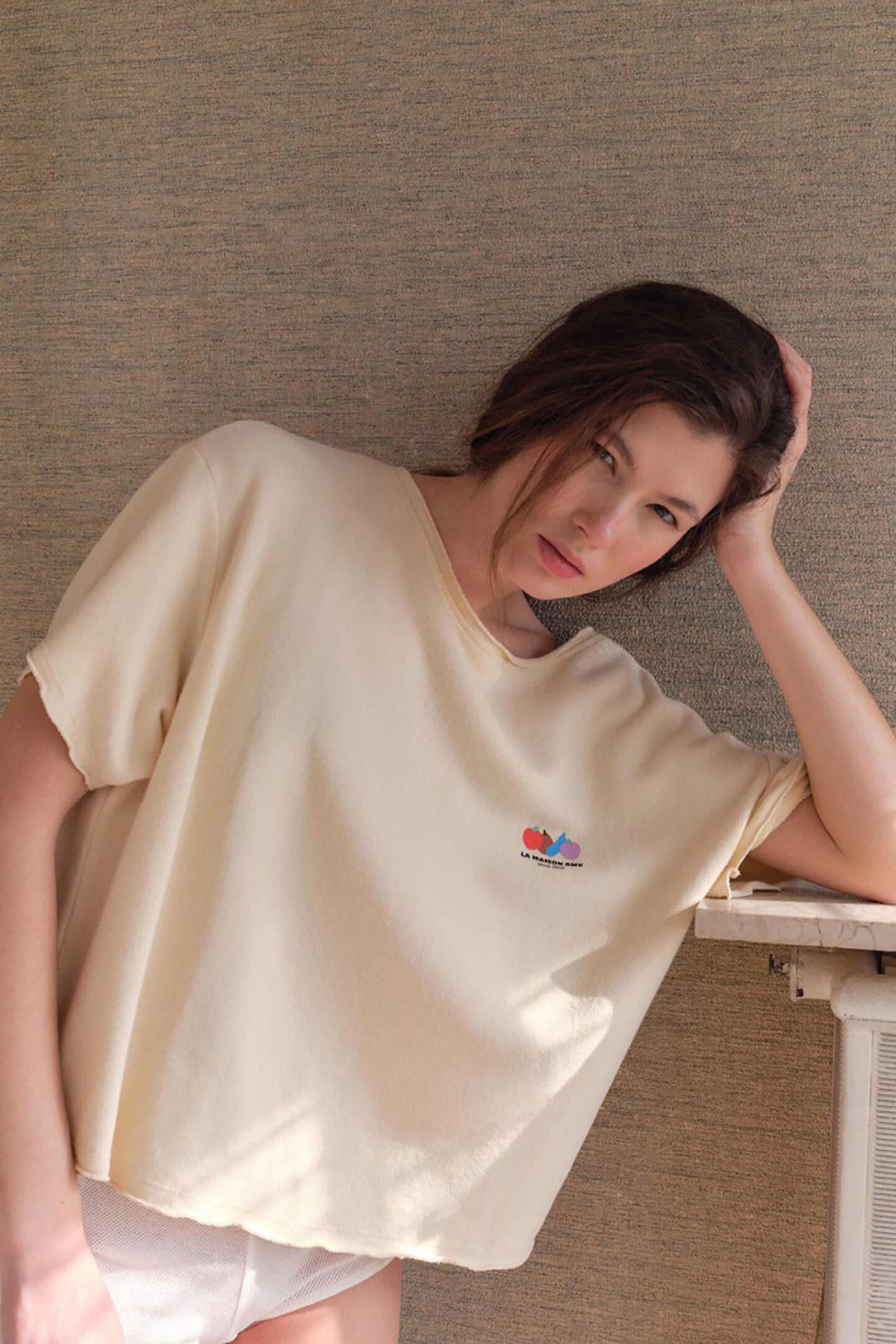 Atubay T-Shirt - Ecru