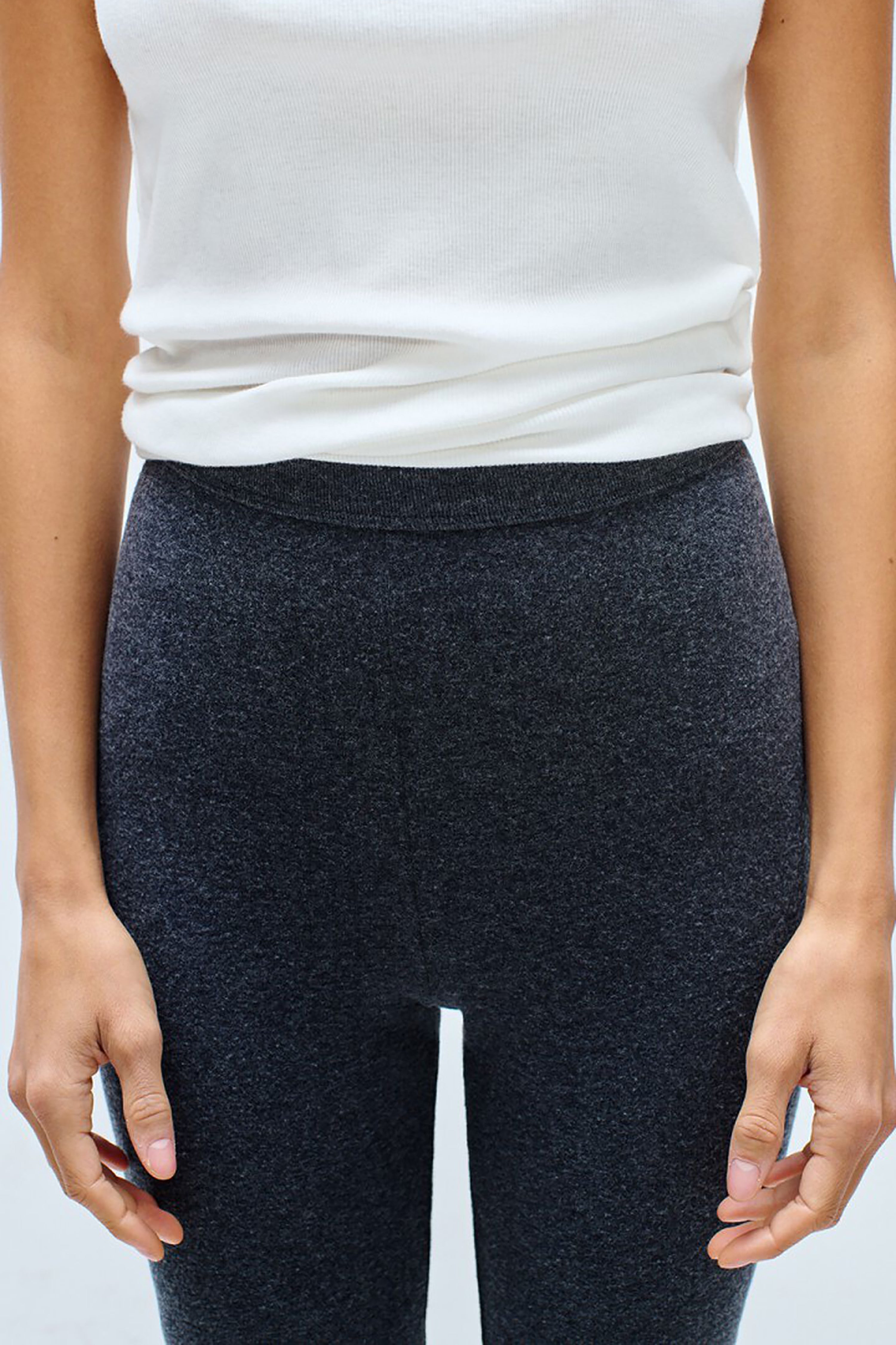 Axby Legging - Charcoal Melange