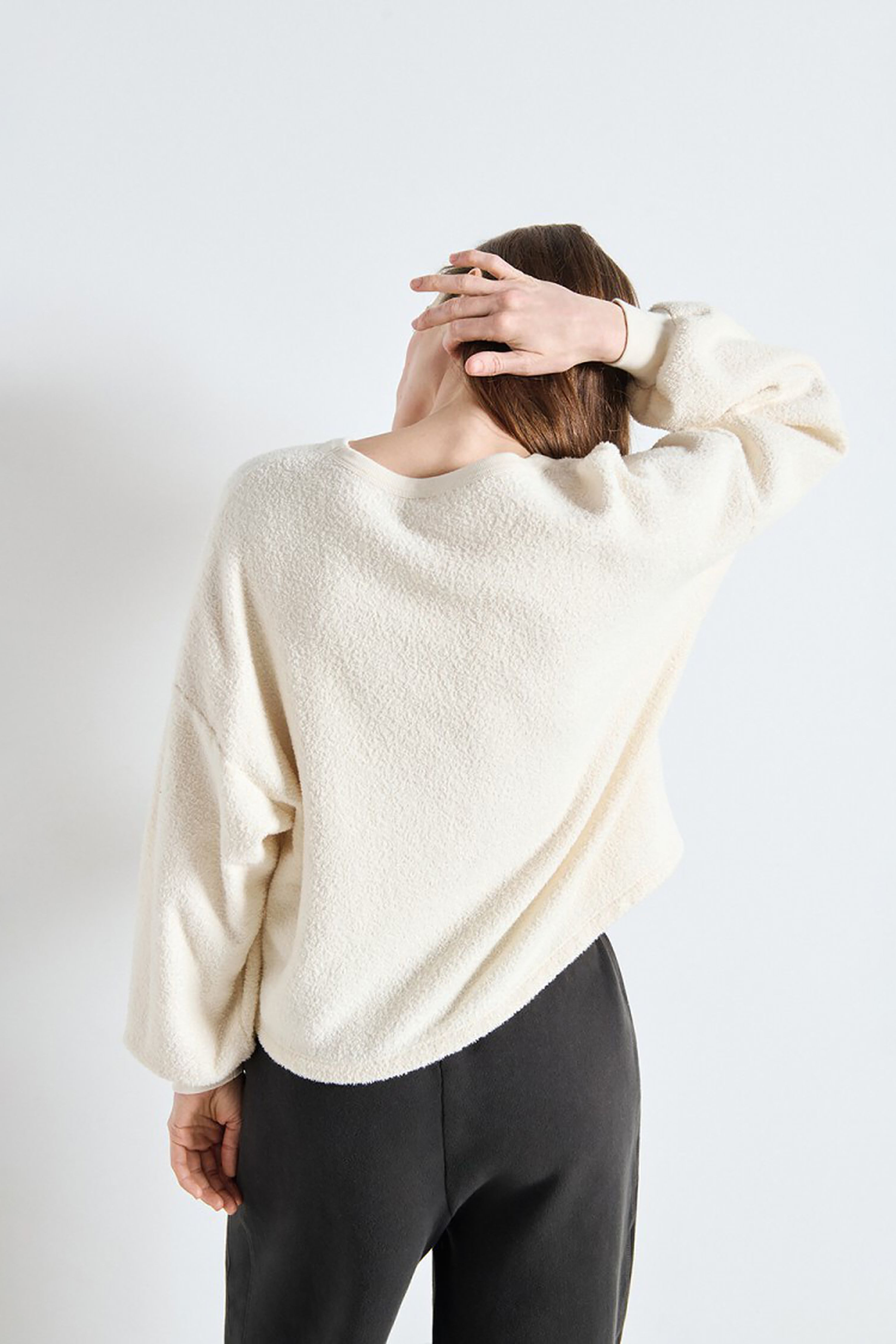  Bobypark Sweatshirt - Ecru - RUM Amsterdam