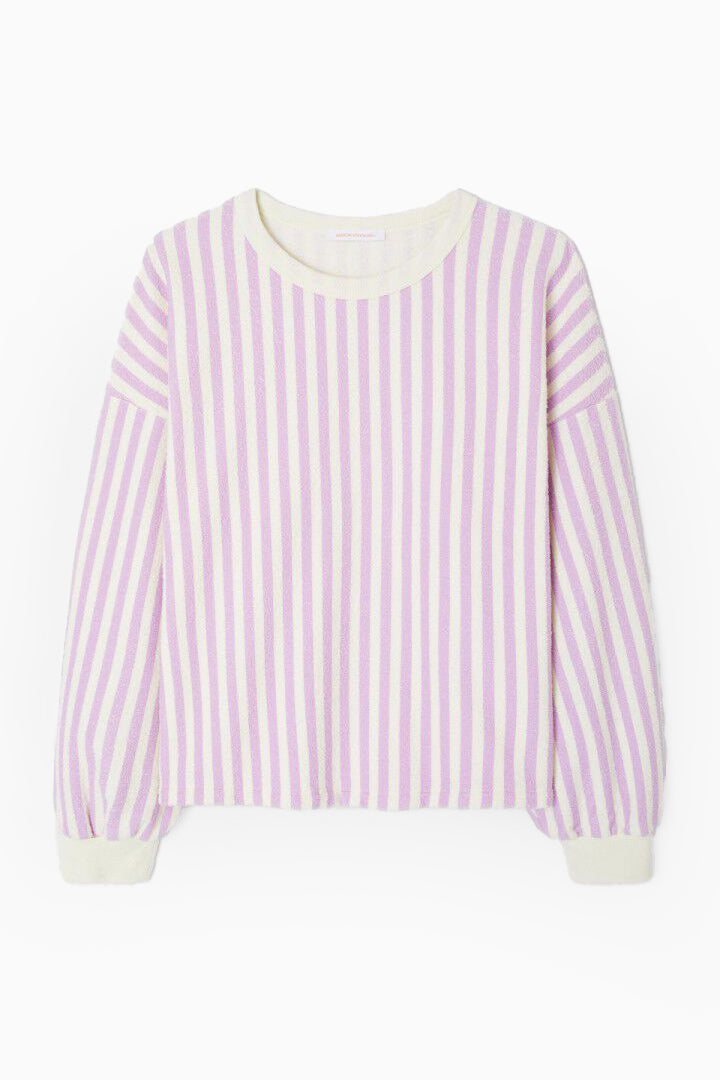 Bobypark Sweatshirt - Lavender Stripes - RUM Amsterdam