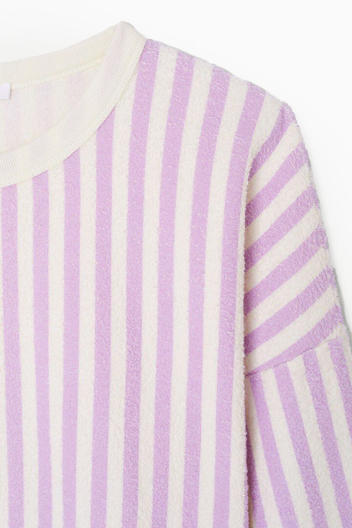  Bobypark Sweatshirt - Lavender Stripes - RUM Amsterdam