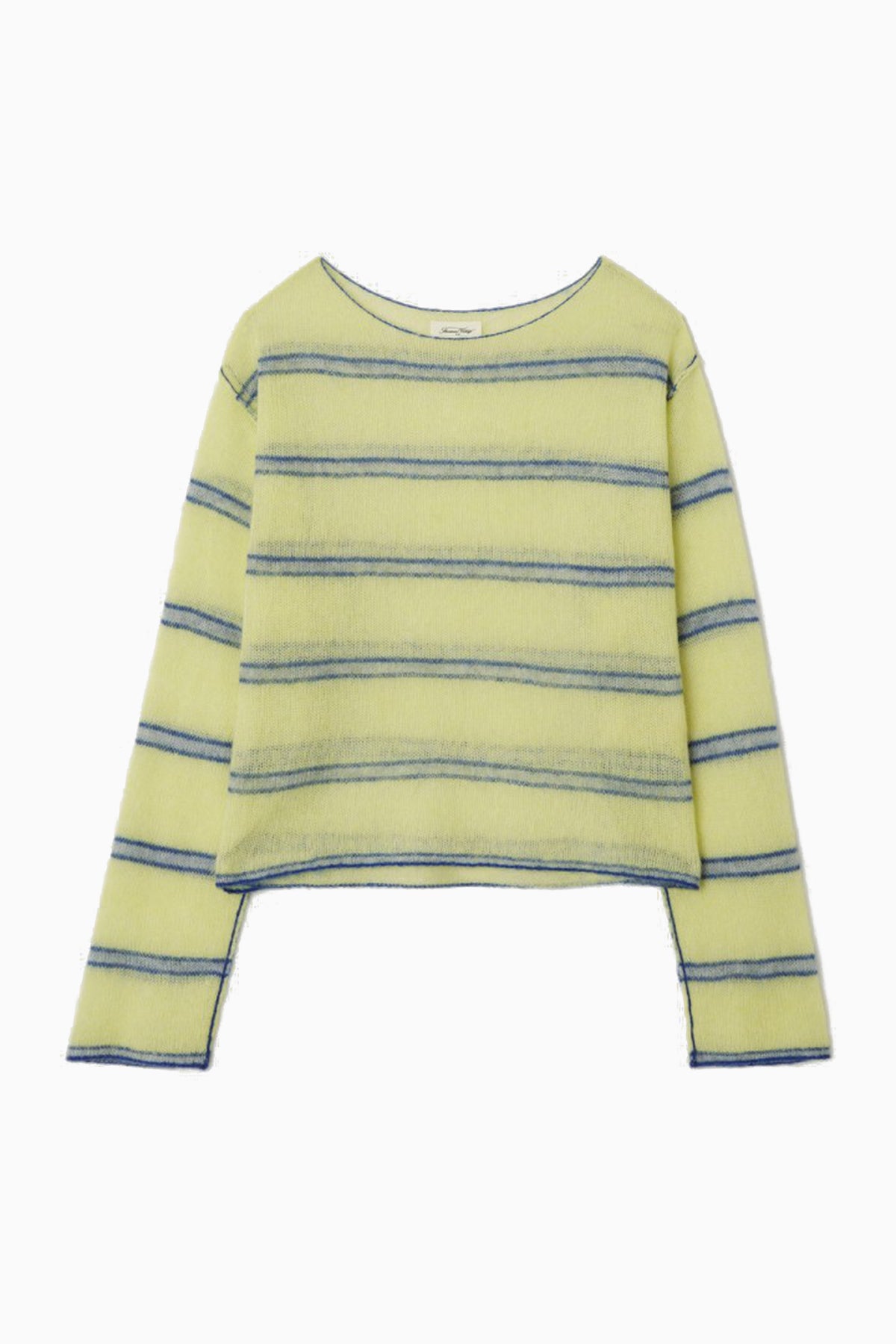  Bodyrow Jumper - Lime Heather Stripe - RUM Amsterdam