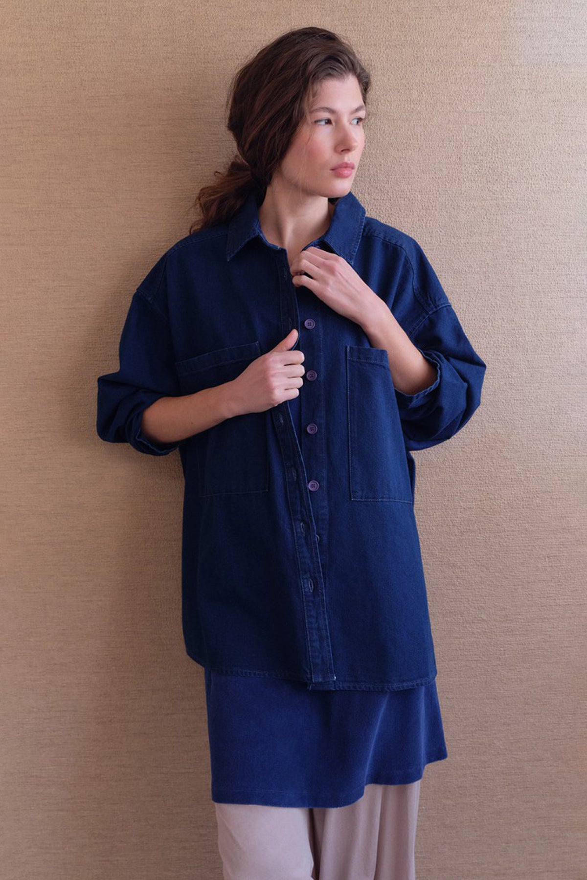 Comow Shirt - Raw Blue