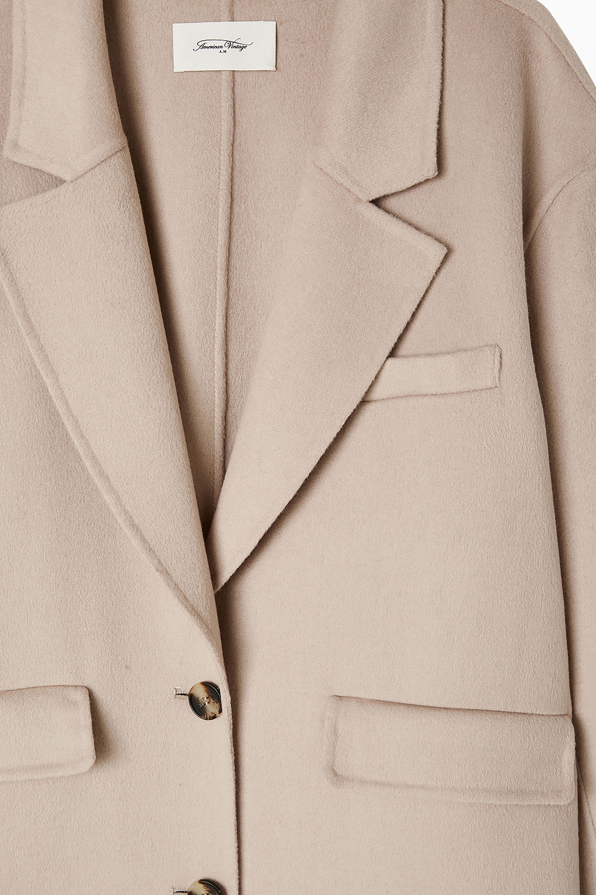  Dadoulove Coat - Greige - RUM Amsterdam