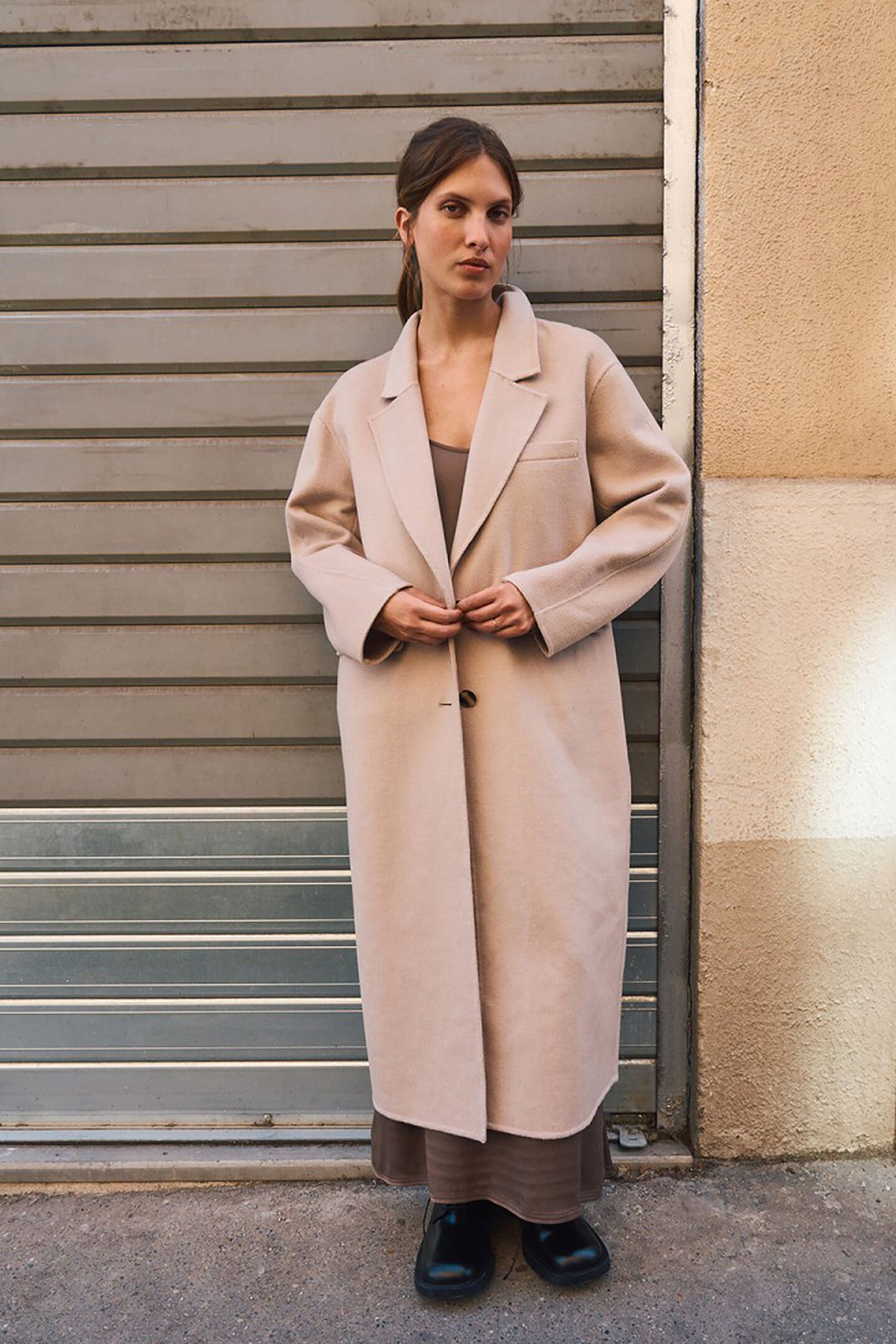 Dadoulove Coat - Greige