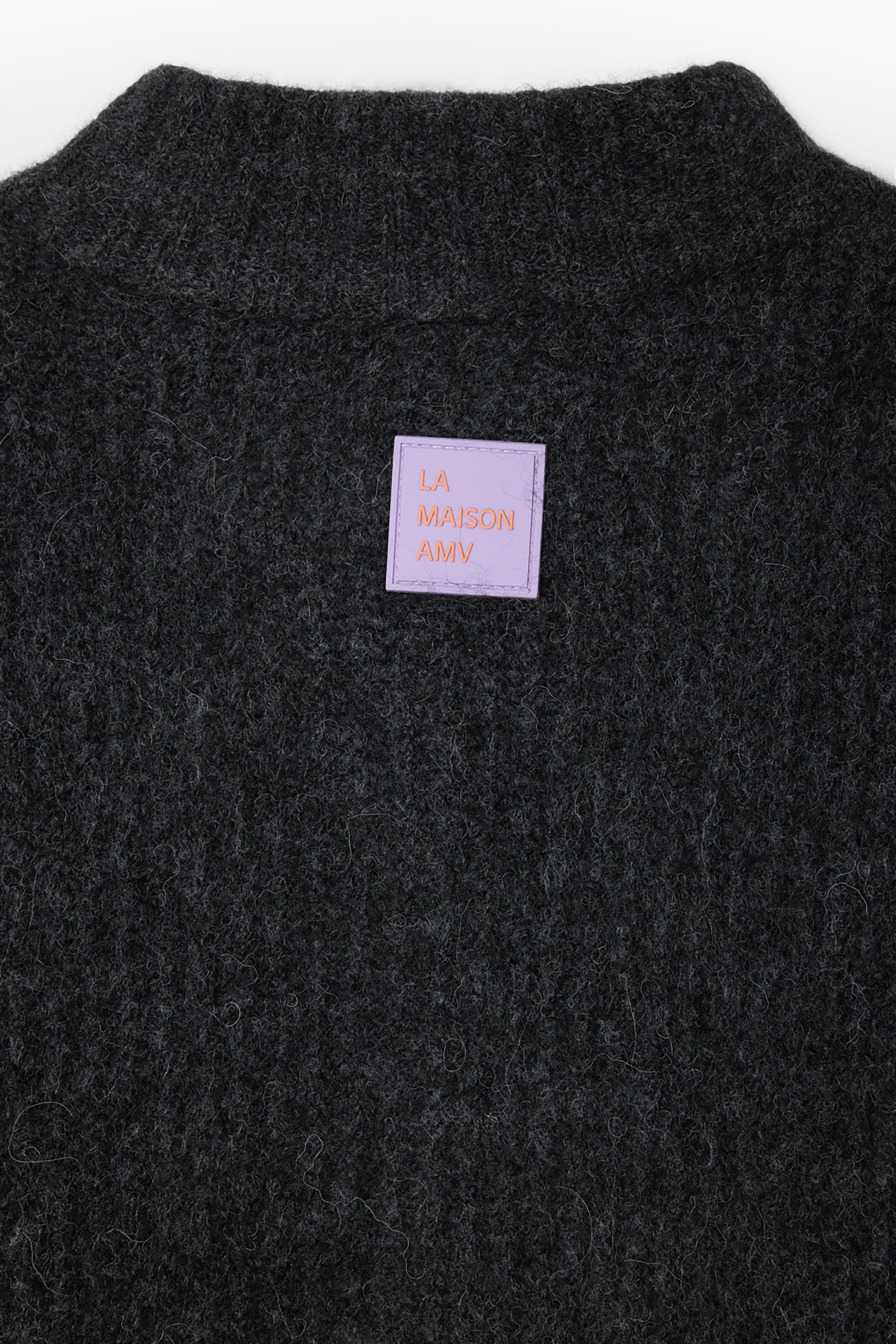 East Button-Up Cardigan - Charcoal Melange