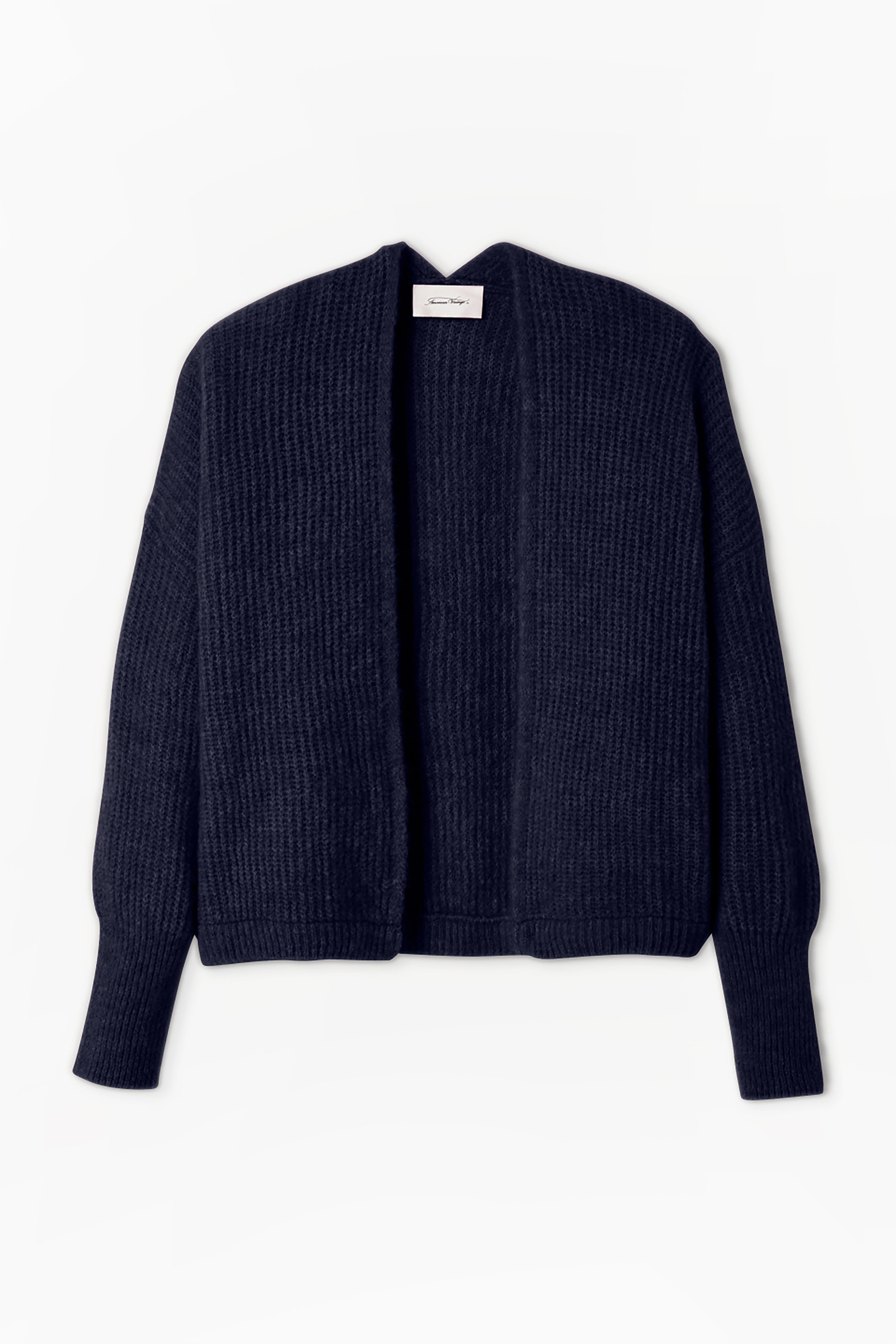 East Cardigan - Navy Melange