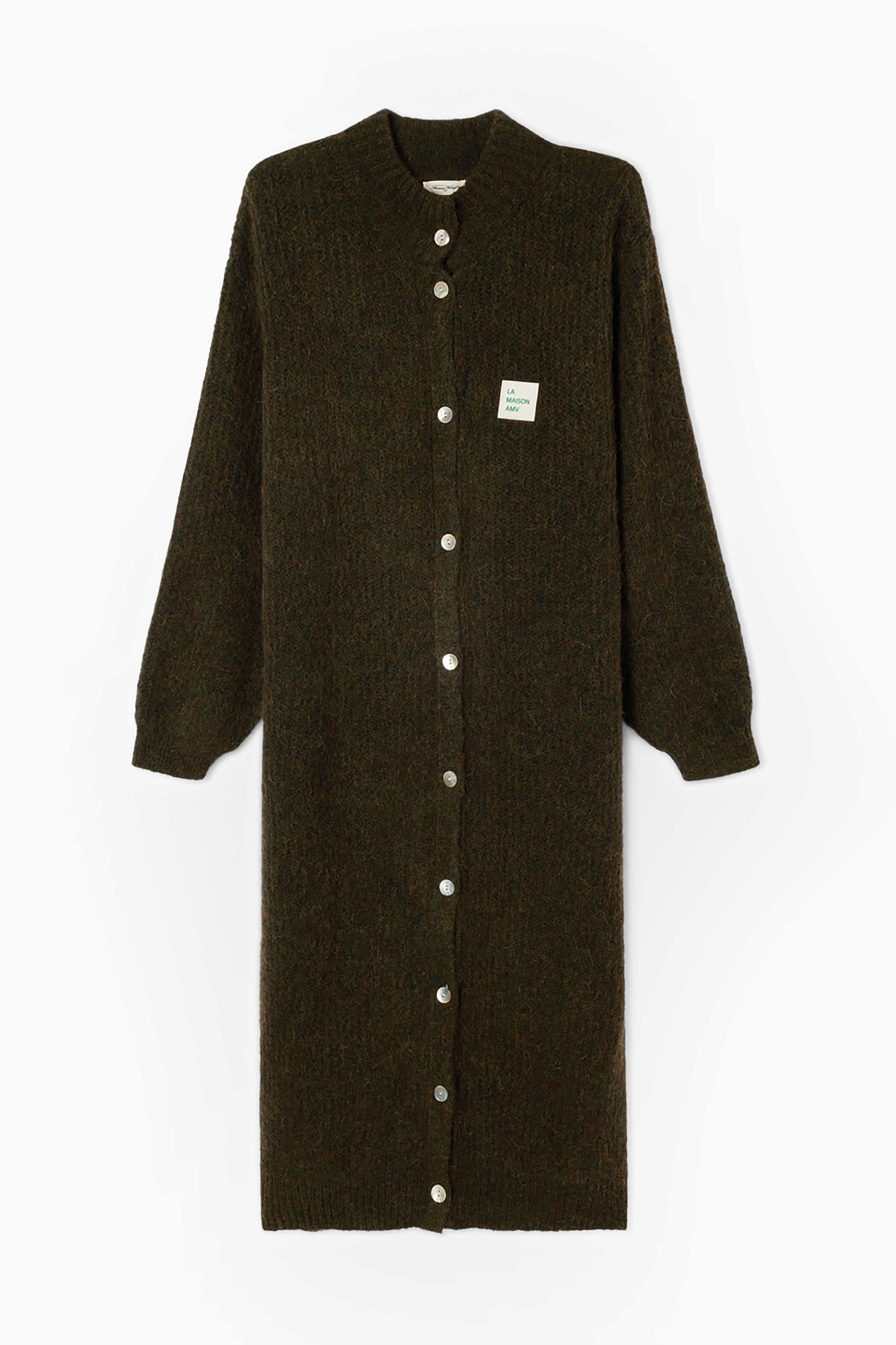 East Maxi Cardigan - Spruce Melange