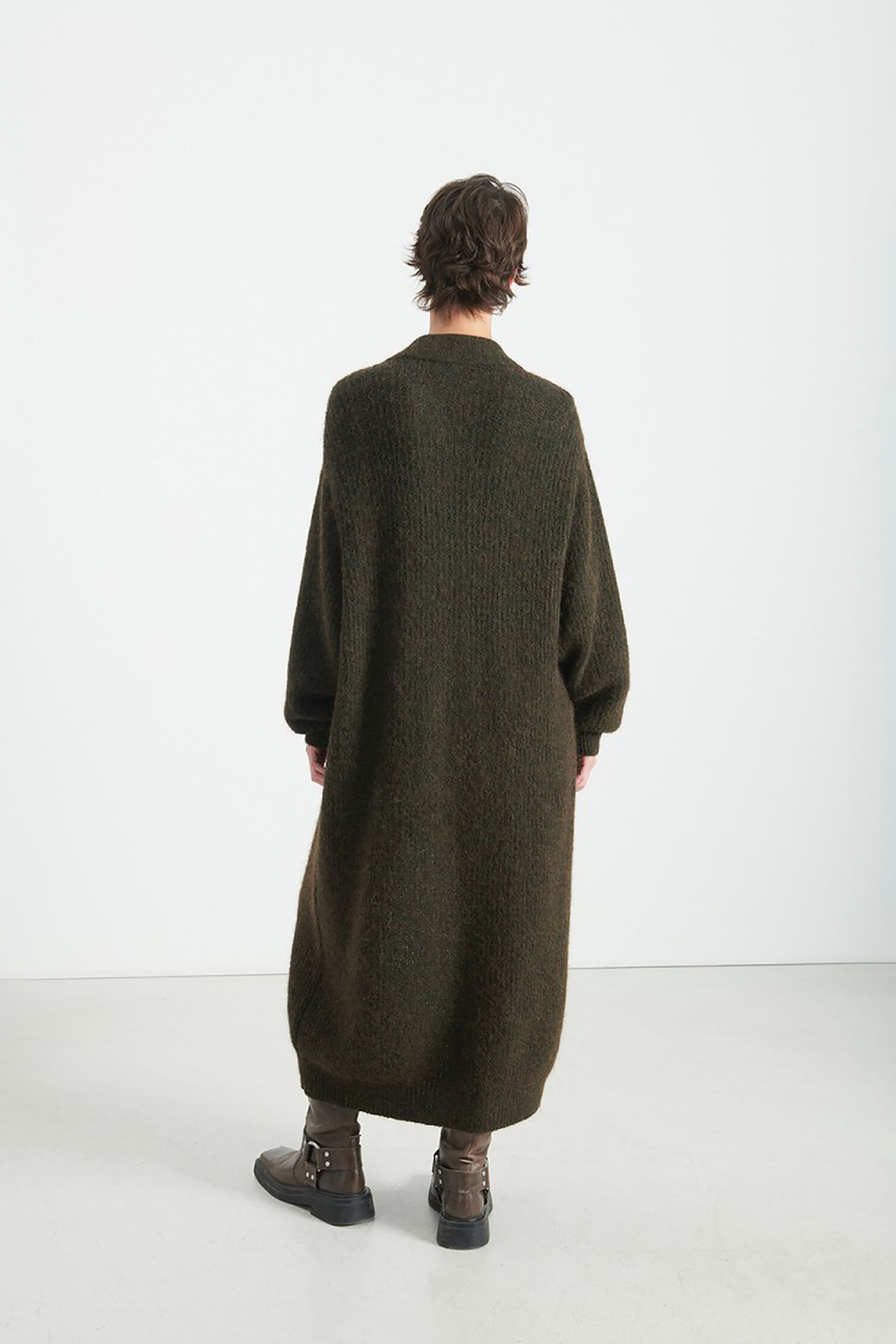 East Maxi Cardigan - Spruce Melange