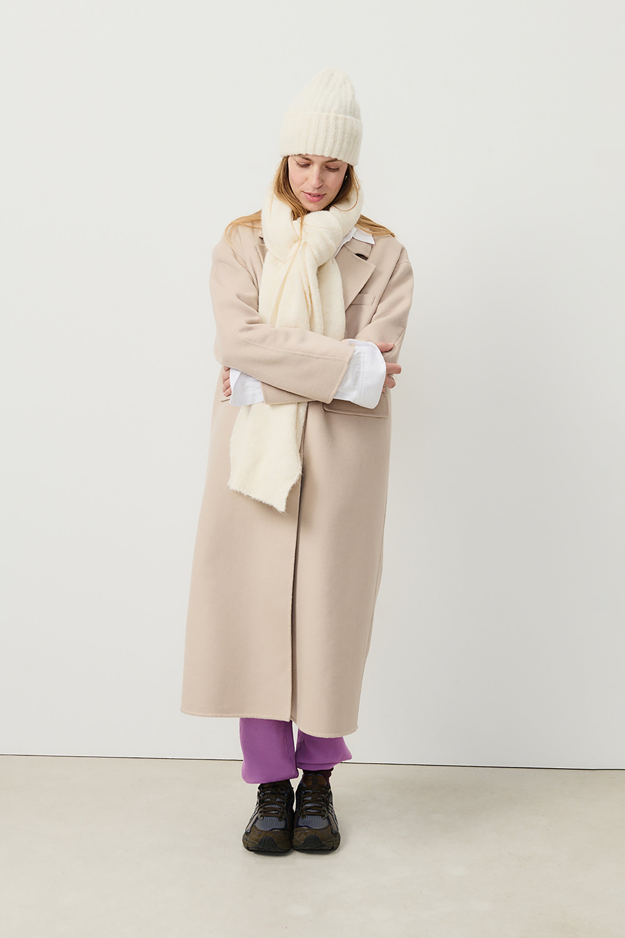 East Scarf - Pearl Melange