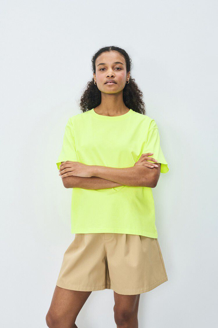 Fizvalley Tee - Fluorescent Mimosa