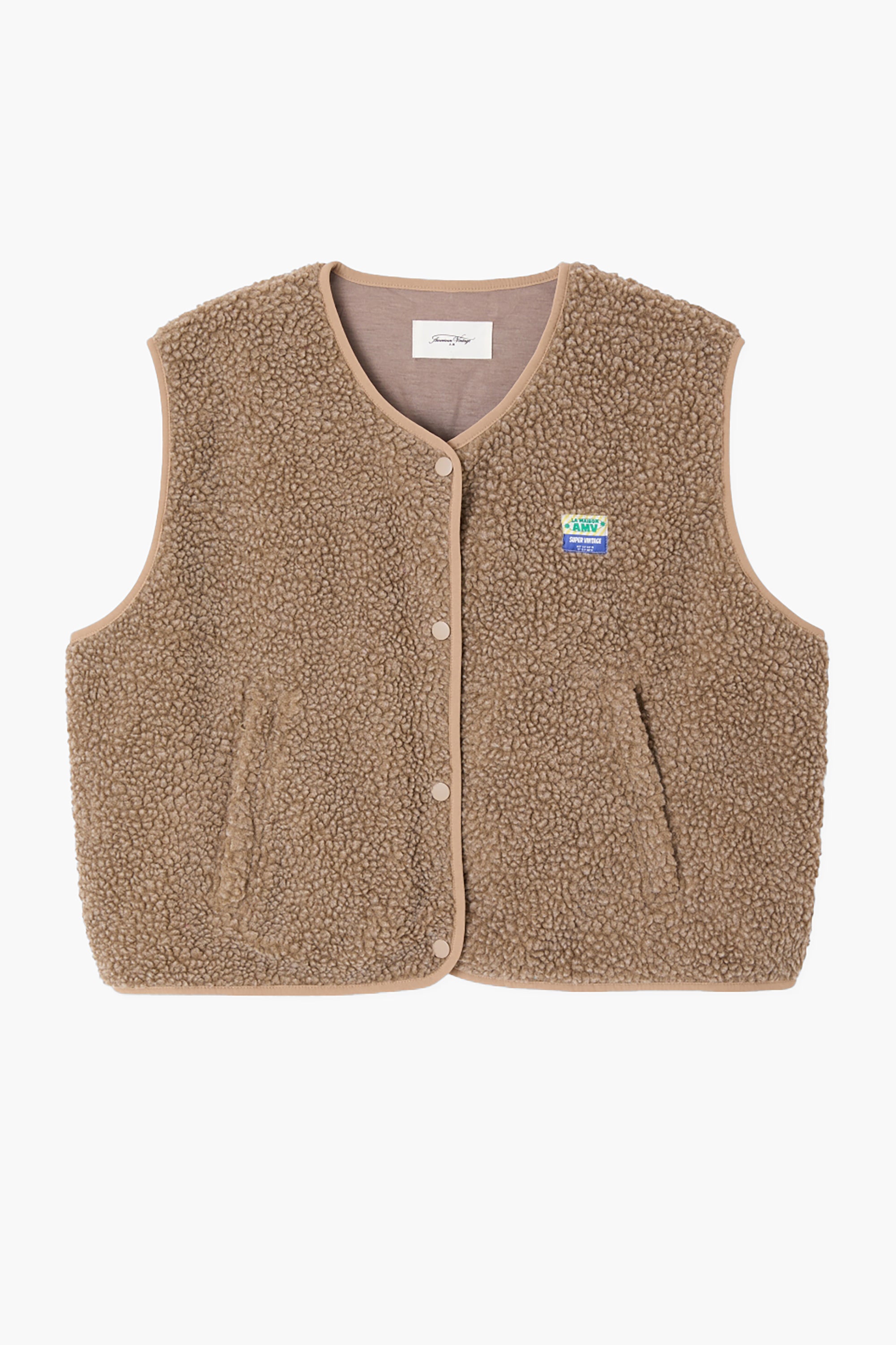  Hoktown Gilet - Nutmeg Melange - RUM Amsterdam
