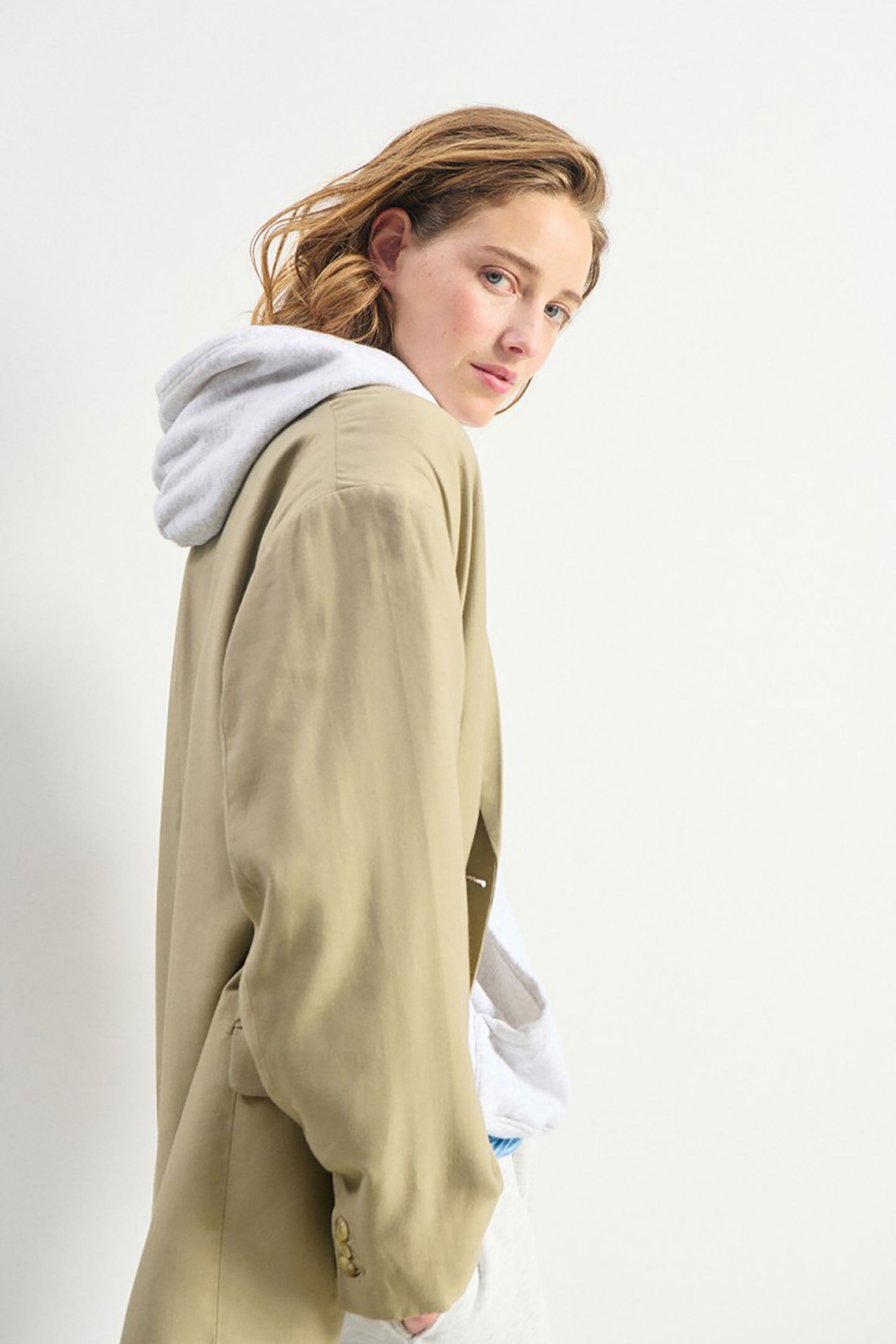 Lanow Blazer - Oak