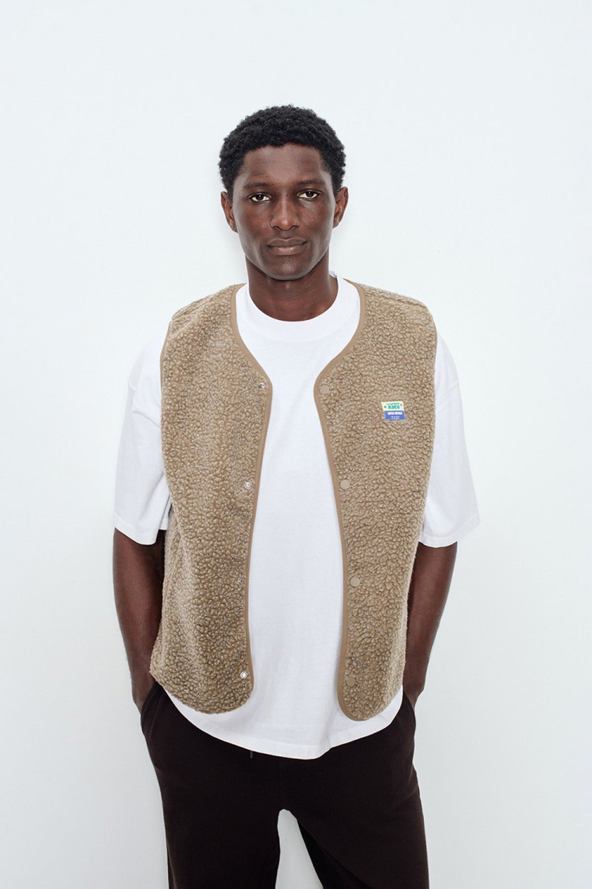 Men's Hoktown Gilet - Melange Nutmeg