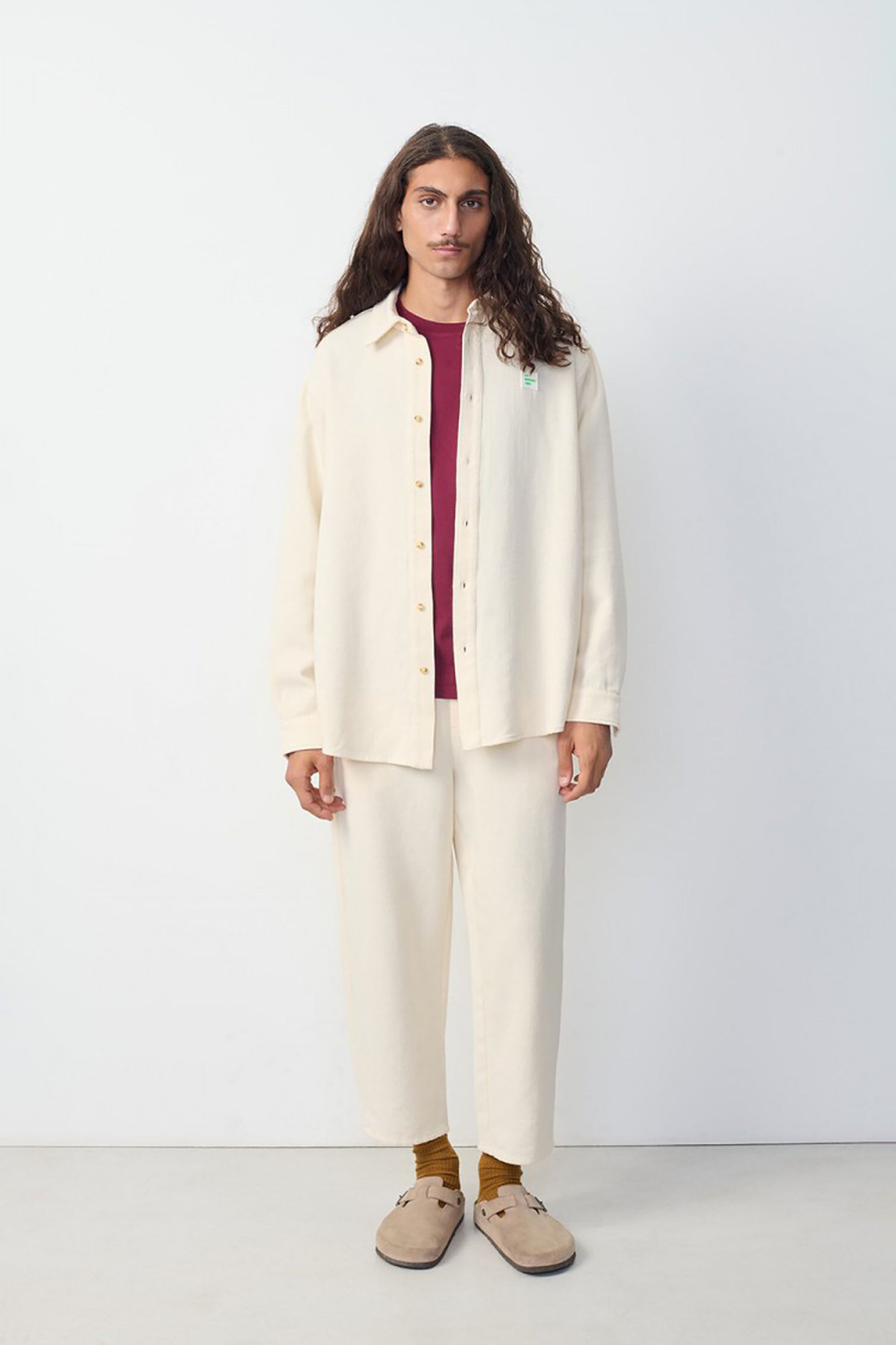 Men's Afaz Shirt - Ecru