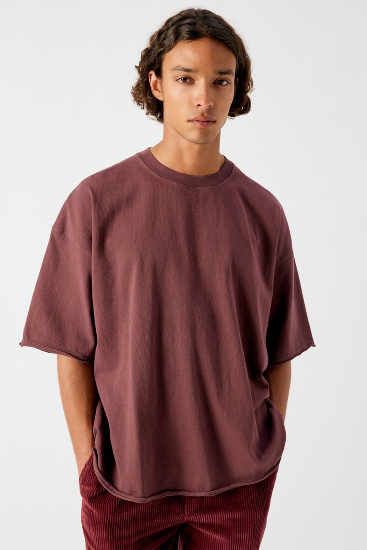Men's Afoma T-Shirt - Vintage Burgundy
