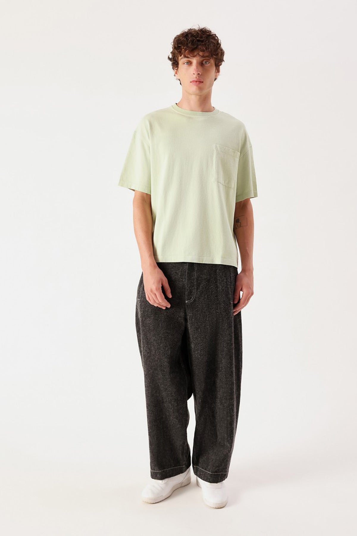  Men's Afoma T-Shirt - Vintage Linden Spray - RUM Amsterdam