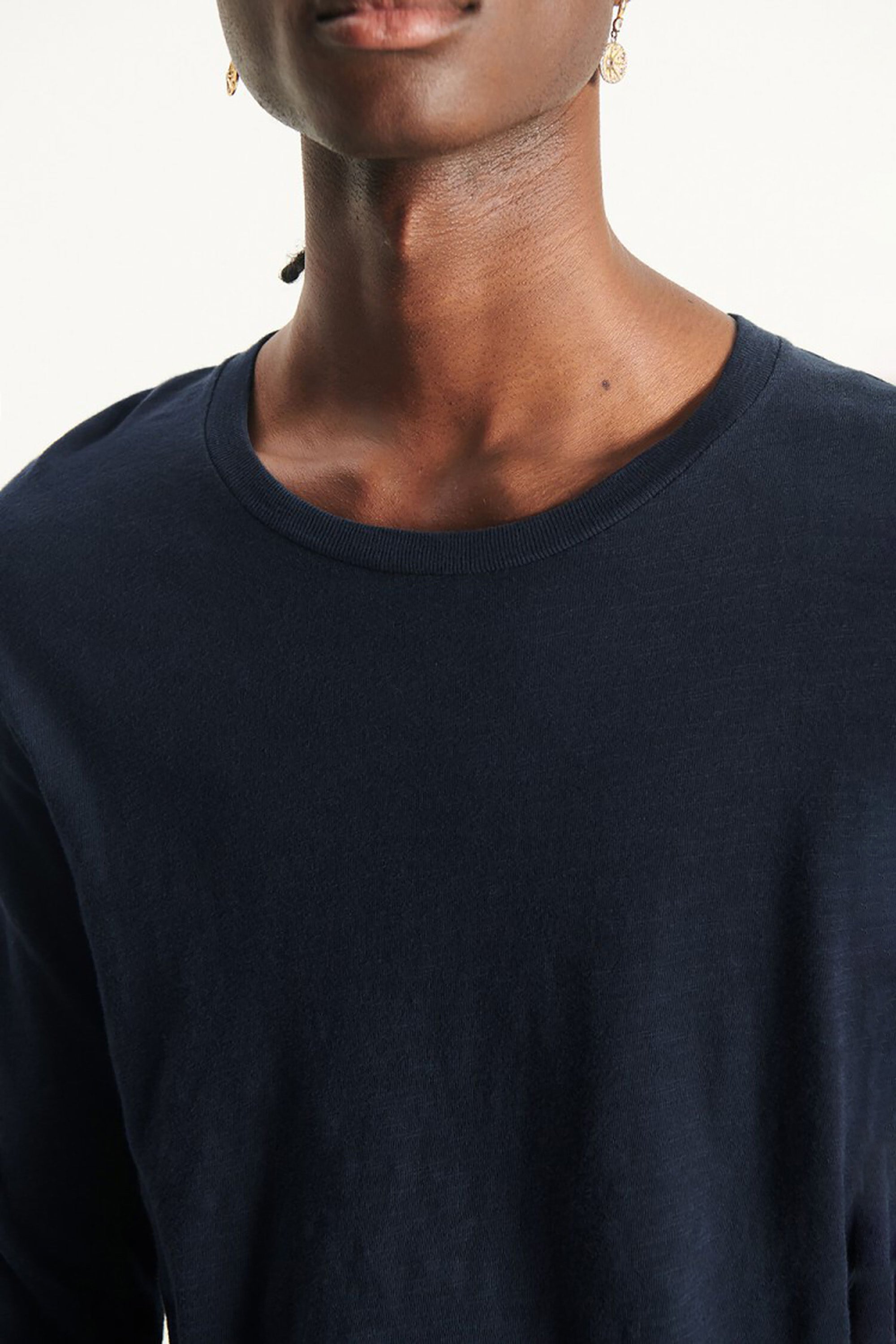 Men's Bysapick T-Shirt LS - Navy