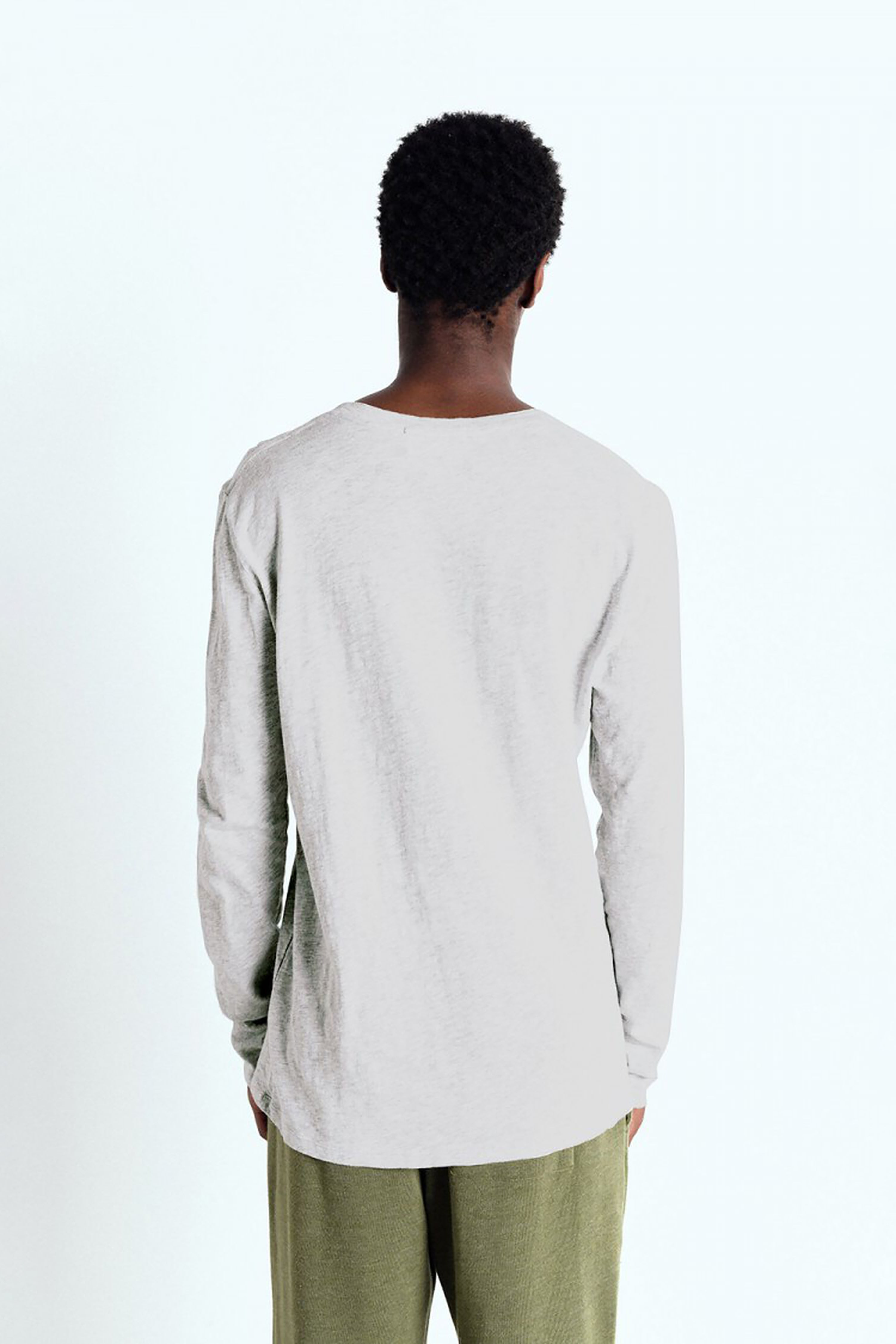 Men's Bysapick T-Shirt LS - Polar Melange