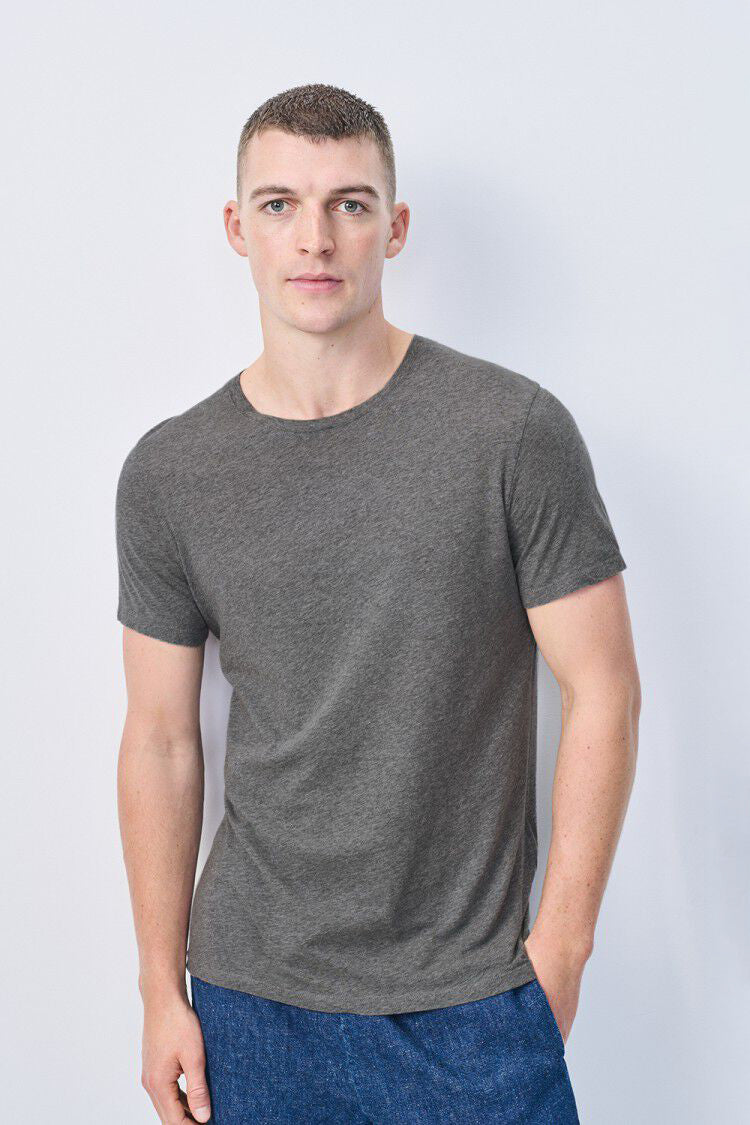 Men's Decatur T-Shirt SS - Heather Grey