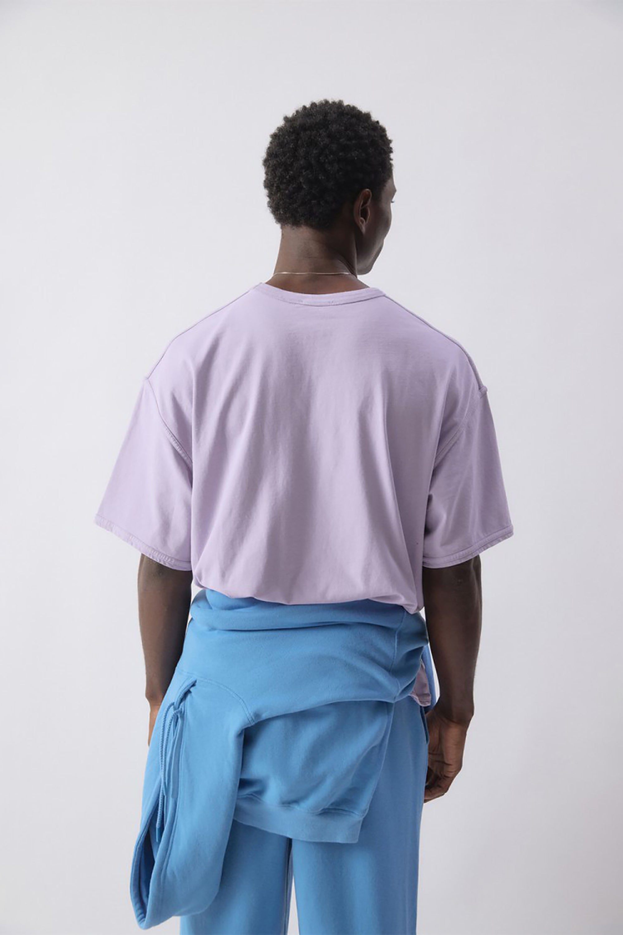 Men's Fazy T-Shirt - Vintage Pastel Lilac